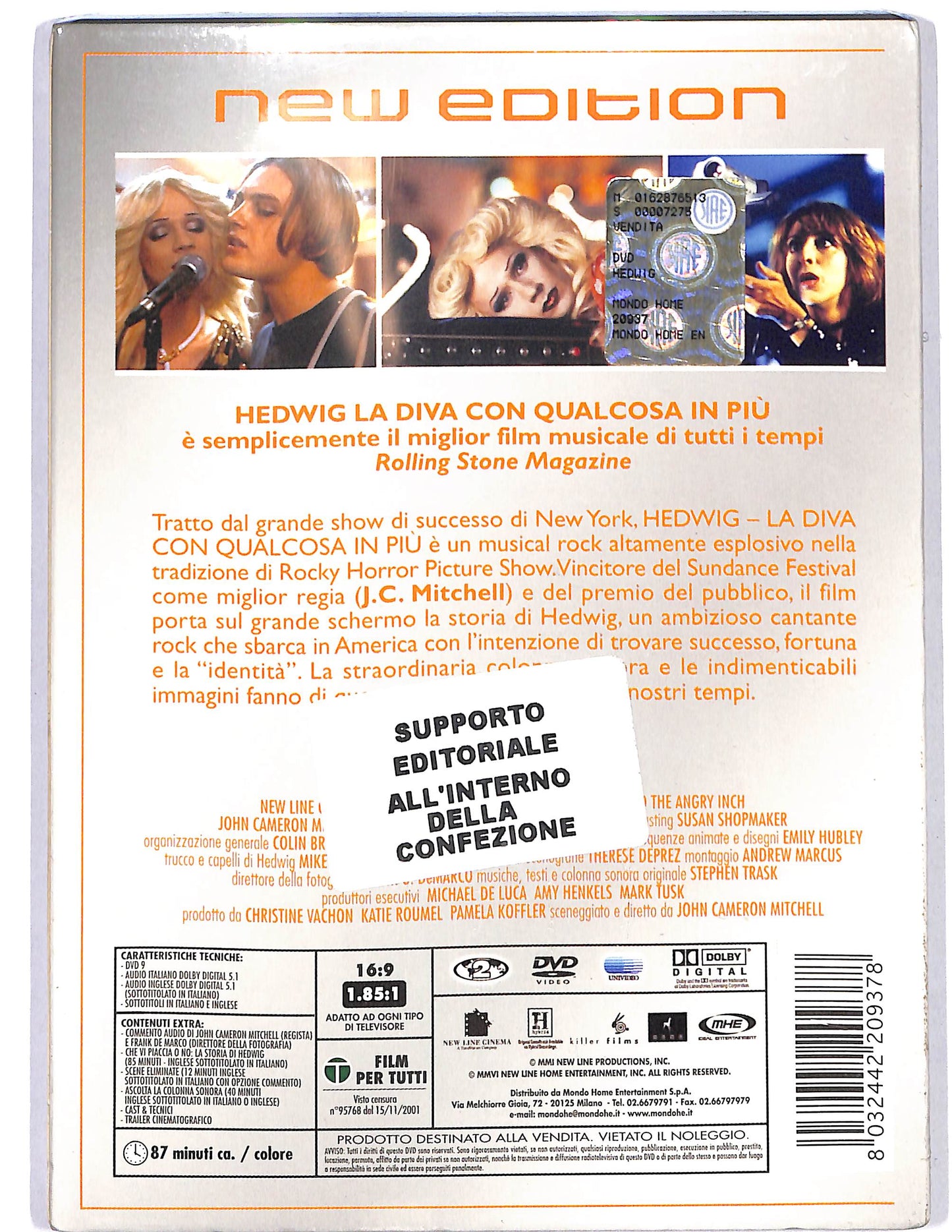 EBOND Hedwig DVD DB676446