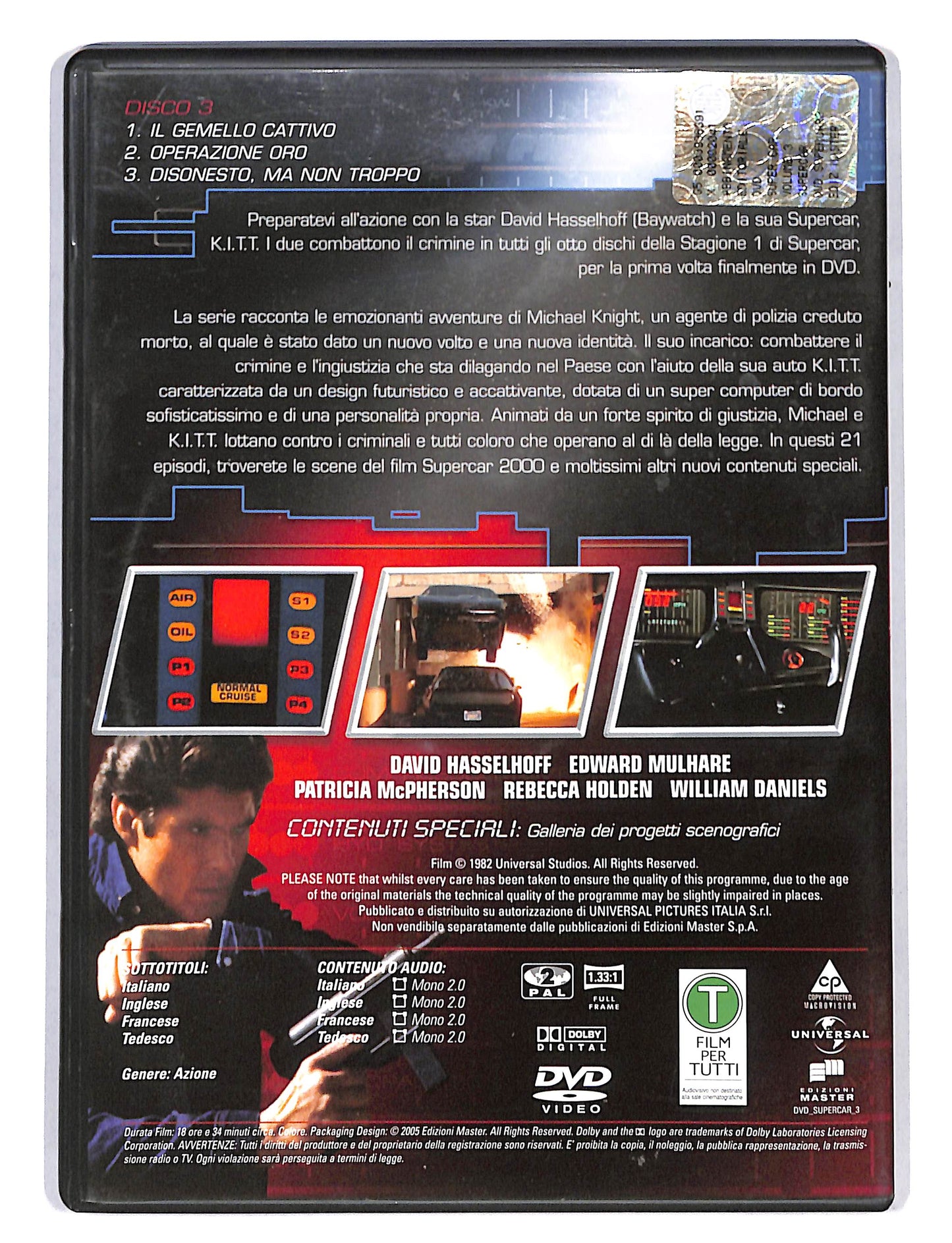 EBOND Supercar vol.3 EDITORIALE DVD DB676724