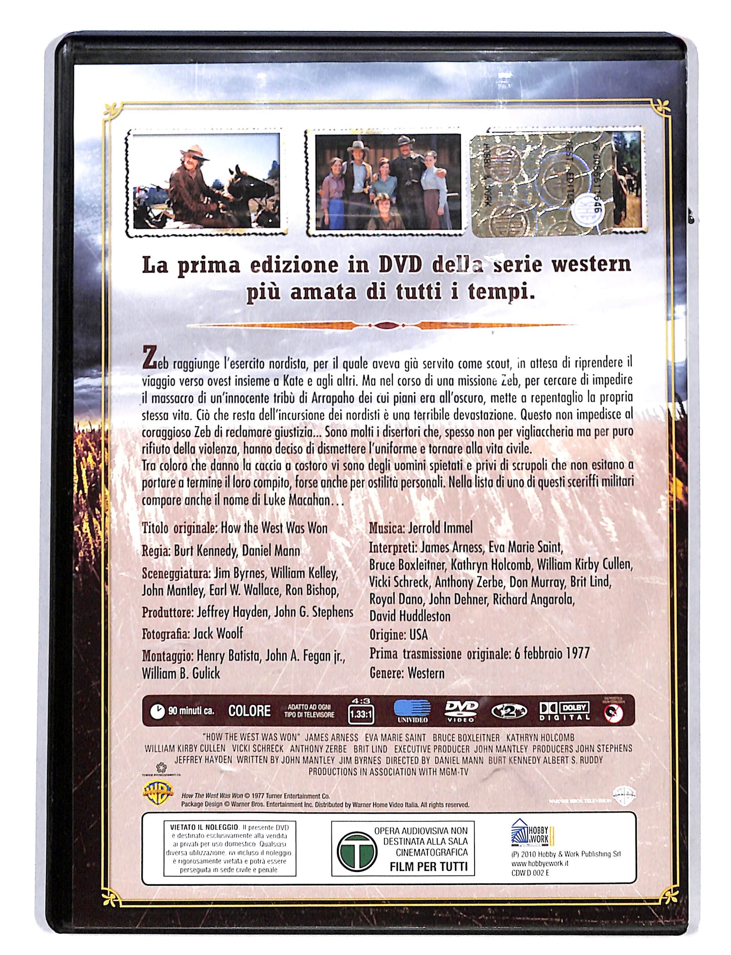 EBOND Alla Conquista del west Stagione 1 - Episodio 2 EDITORIALE DVD DB676739