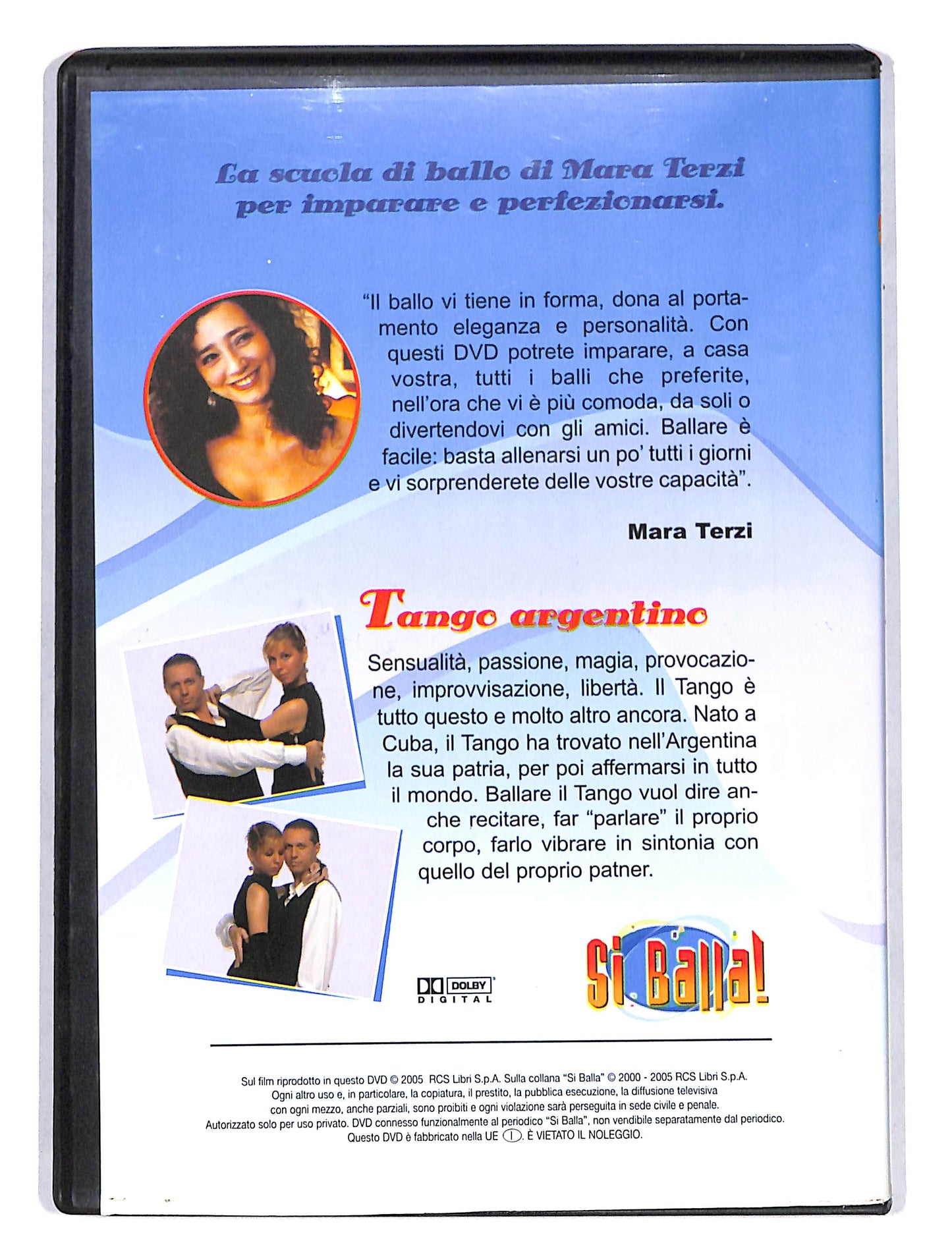 EBOND Si balla! A scuola di Tango argentino EDITORIALE DVD DB676748