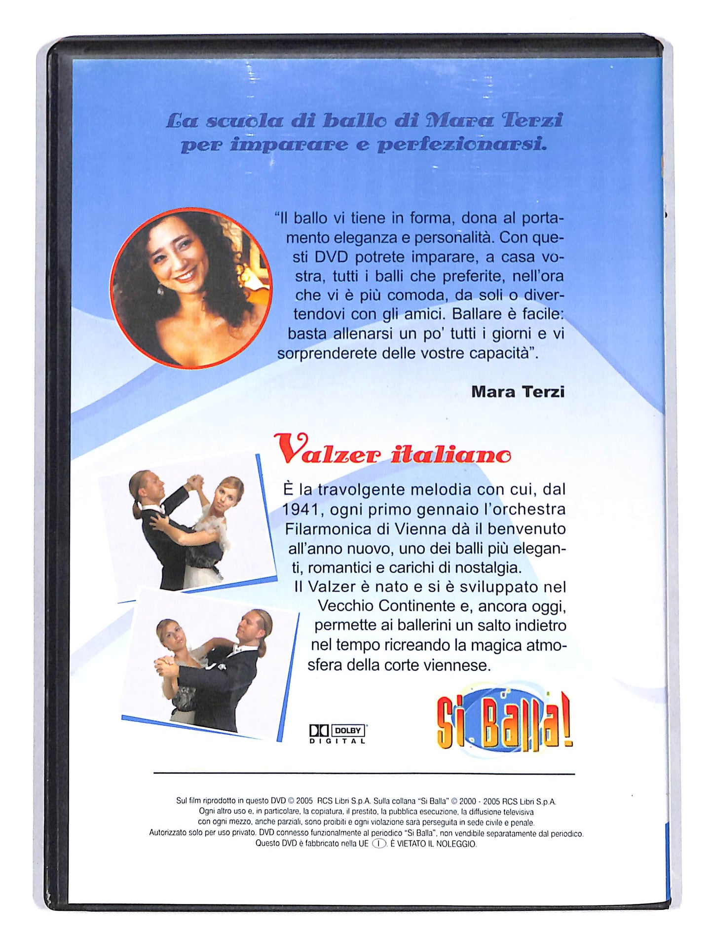 EBOND Si balla! A scuola di Valzer Italiano EDITORIALE DVD DB676755