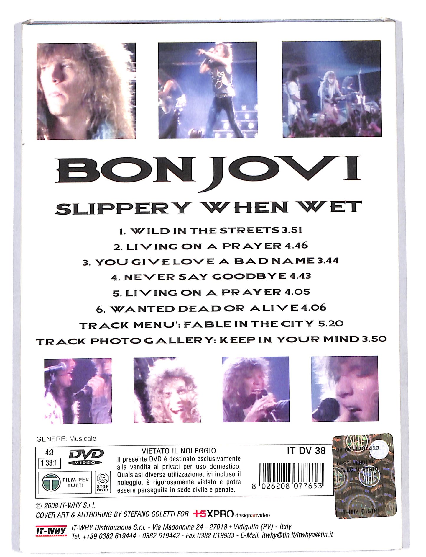 EBOND Bon Jovi-Slippery When Wet DVD DB676758