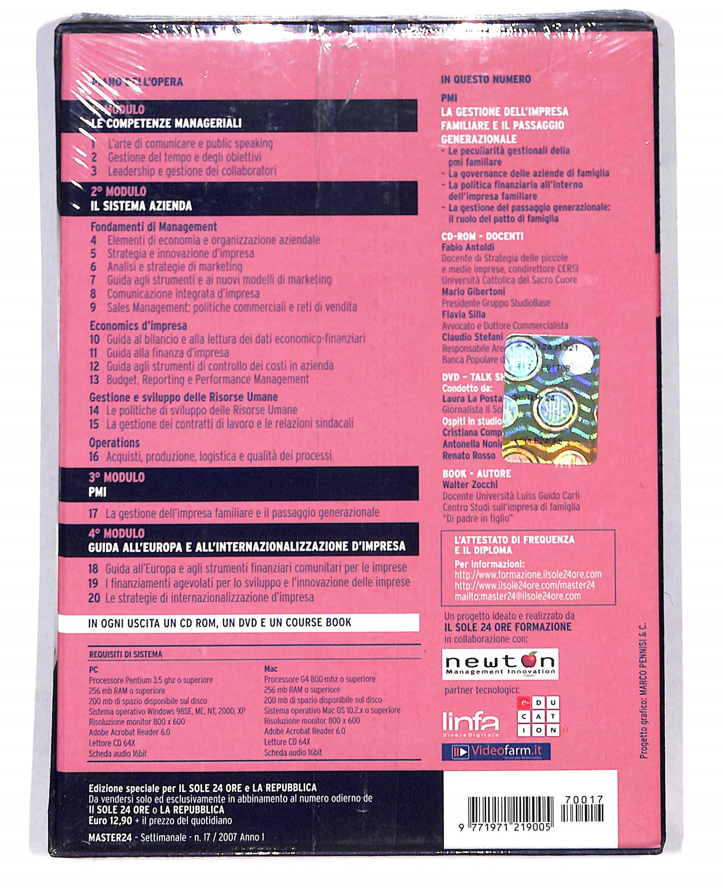 EBOND Master 24 la gestione dell'impresa familiare DVD DB676805