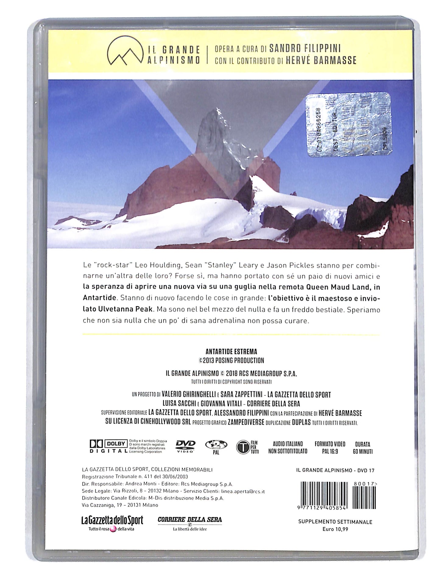 EBOND Il Grande Alpinismo vol.17 Antartide estrema DVD DB676817