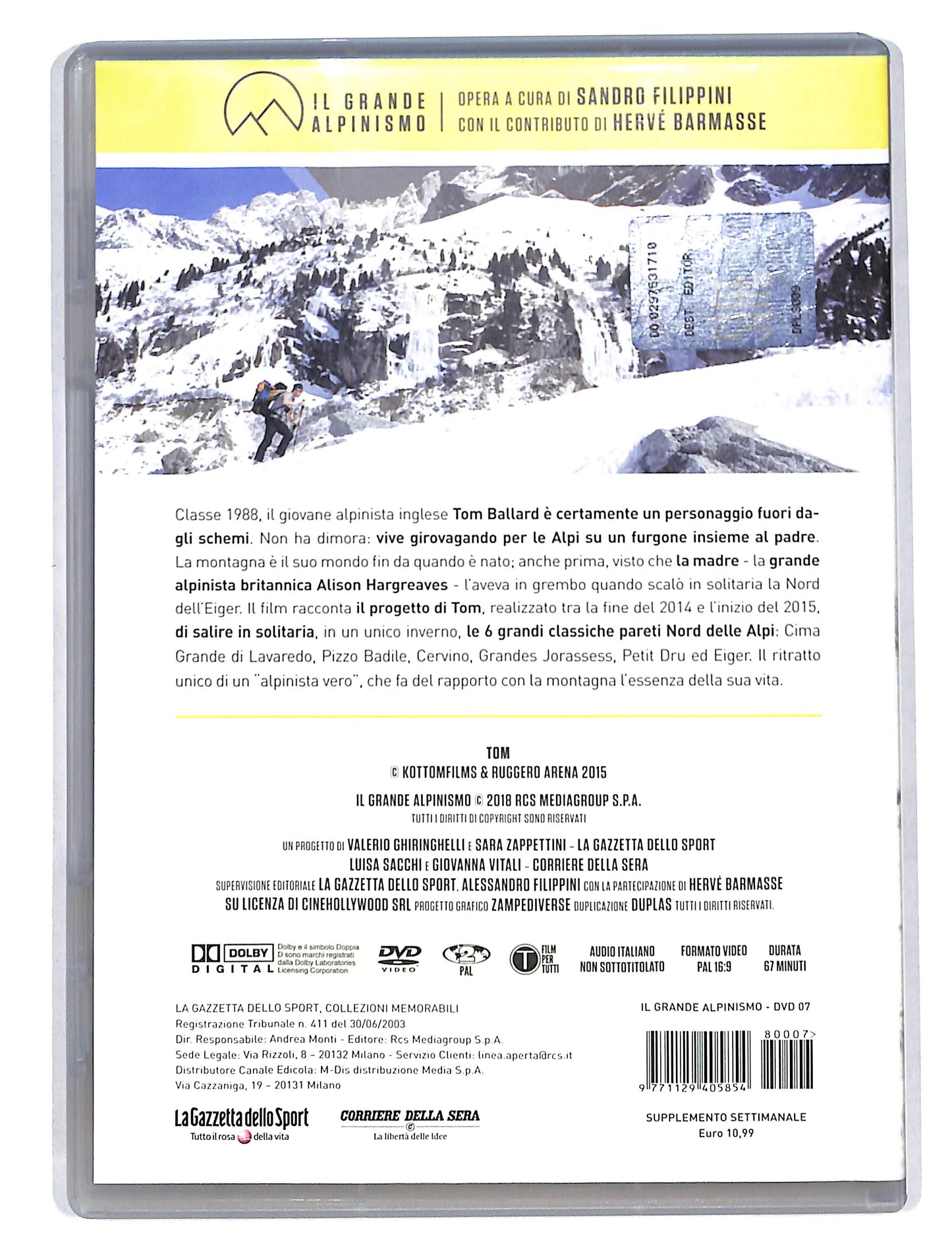 EBOND Il Grande Alpinismo vol.7 Tom DVD DB676827
