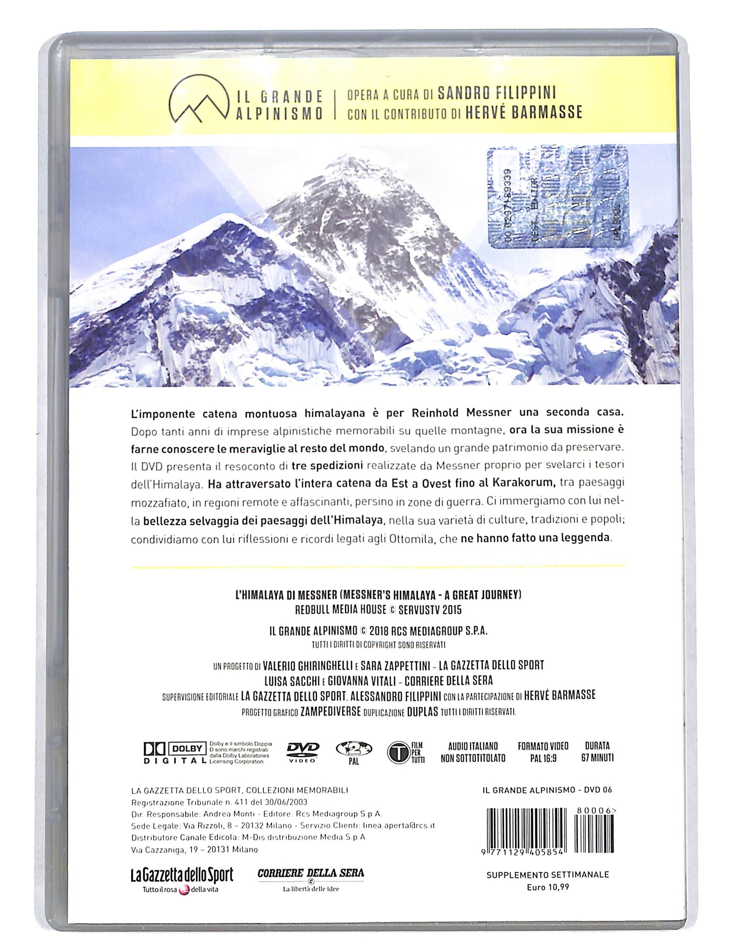 EBOND Il Grande Alpinismo vol.6 L'himalaya di Messner DVD DB676828