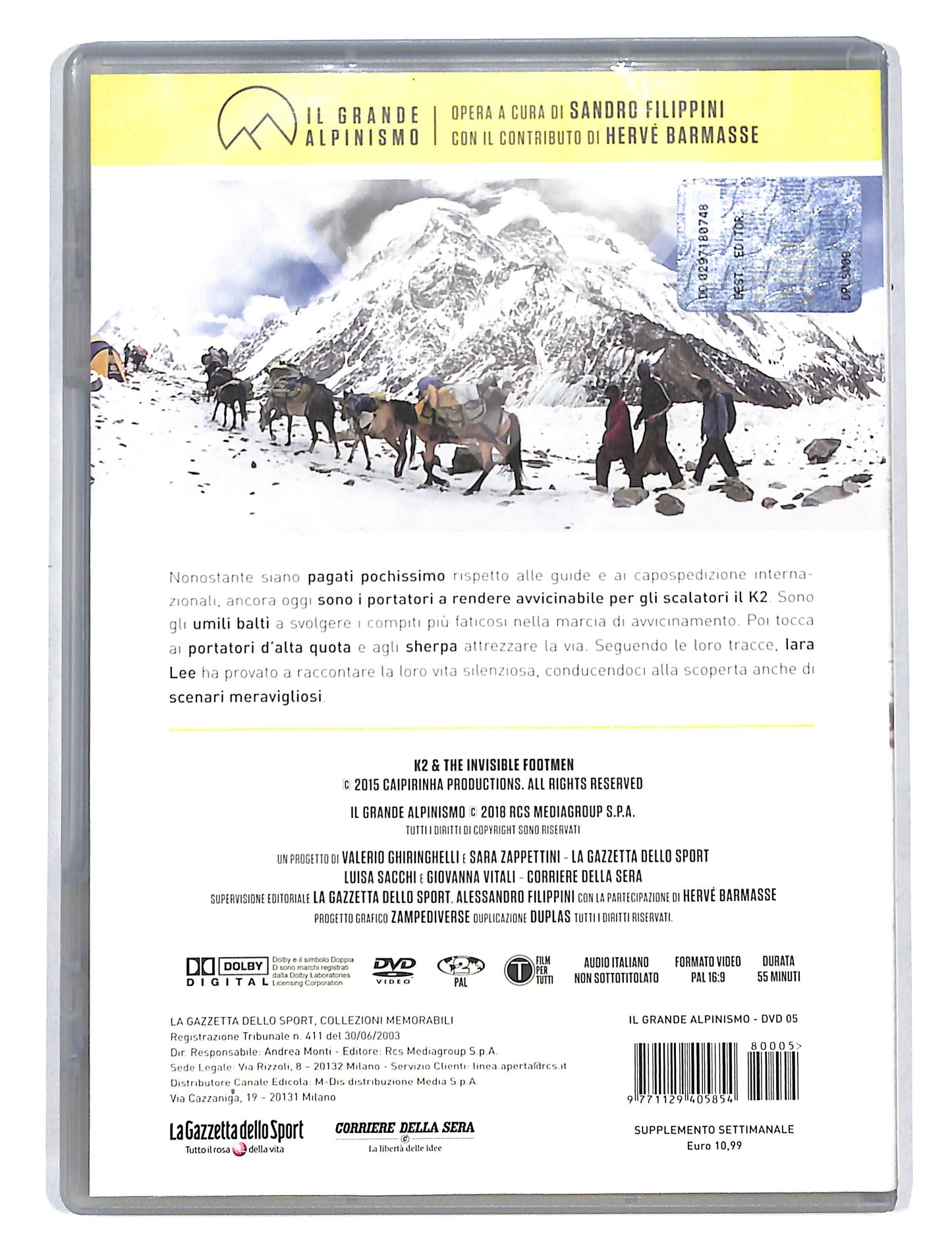 EBOND Il Grande Apinismo vol.5 K2 & The Invisible footmen DVD DB676829