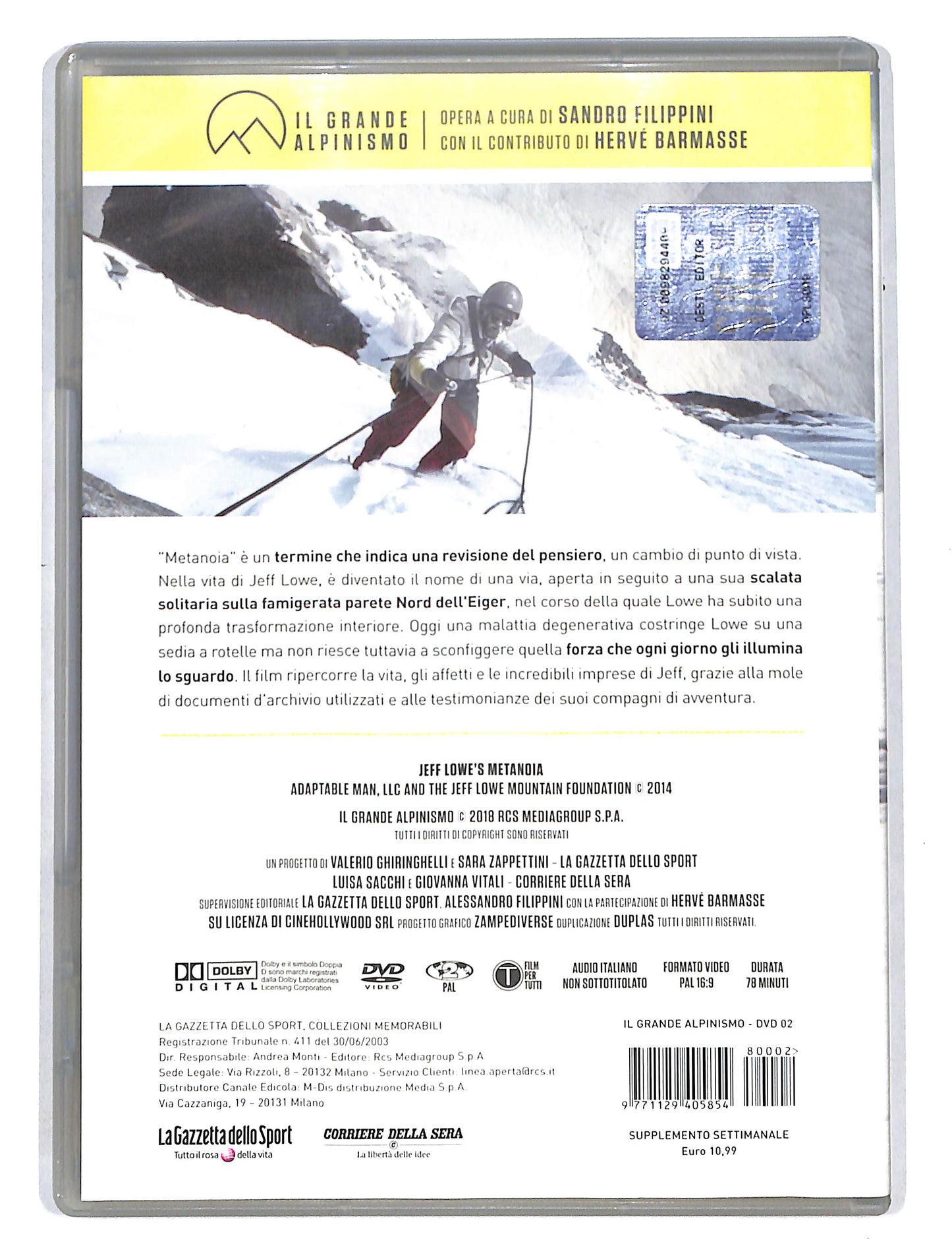 EBOND Il Grande Alpinismo vol 2 Metanoia DVD DB676832
