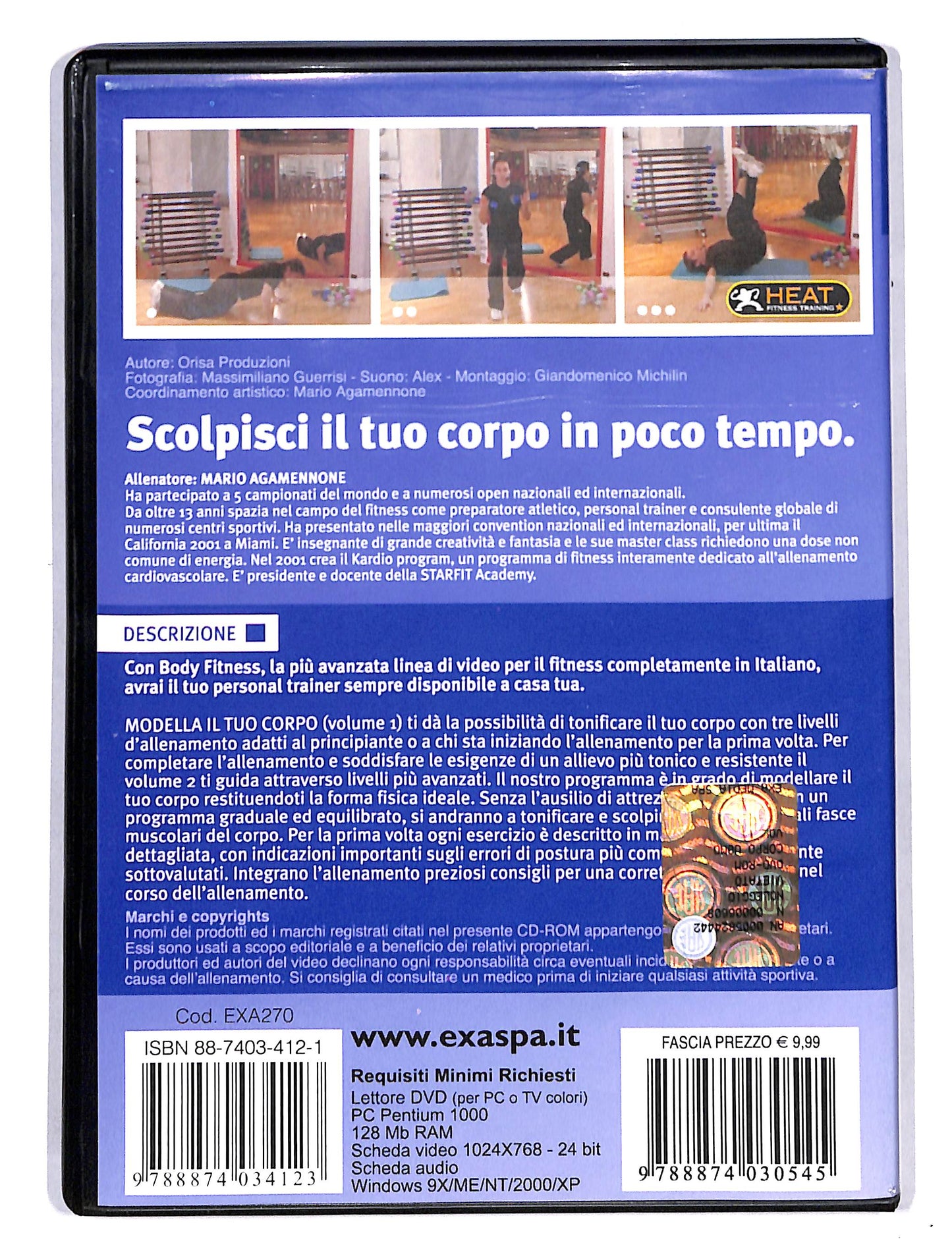 EBOND Body Fitness - Modella il tuo corpo DVD DB676842