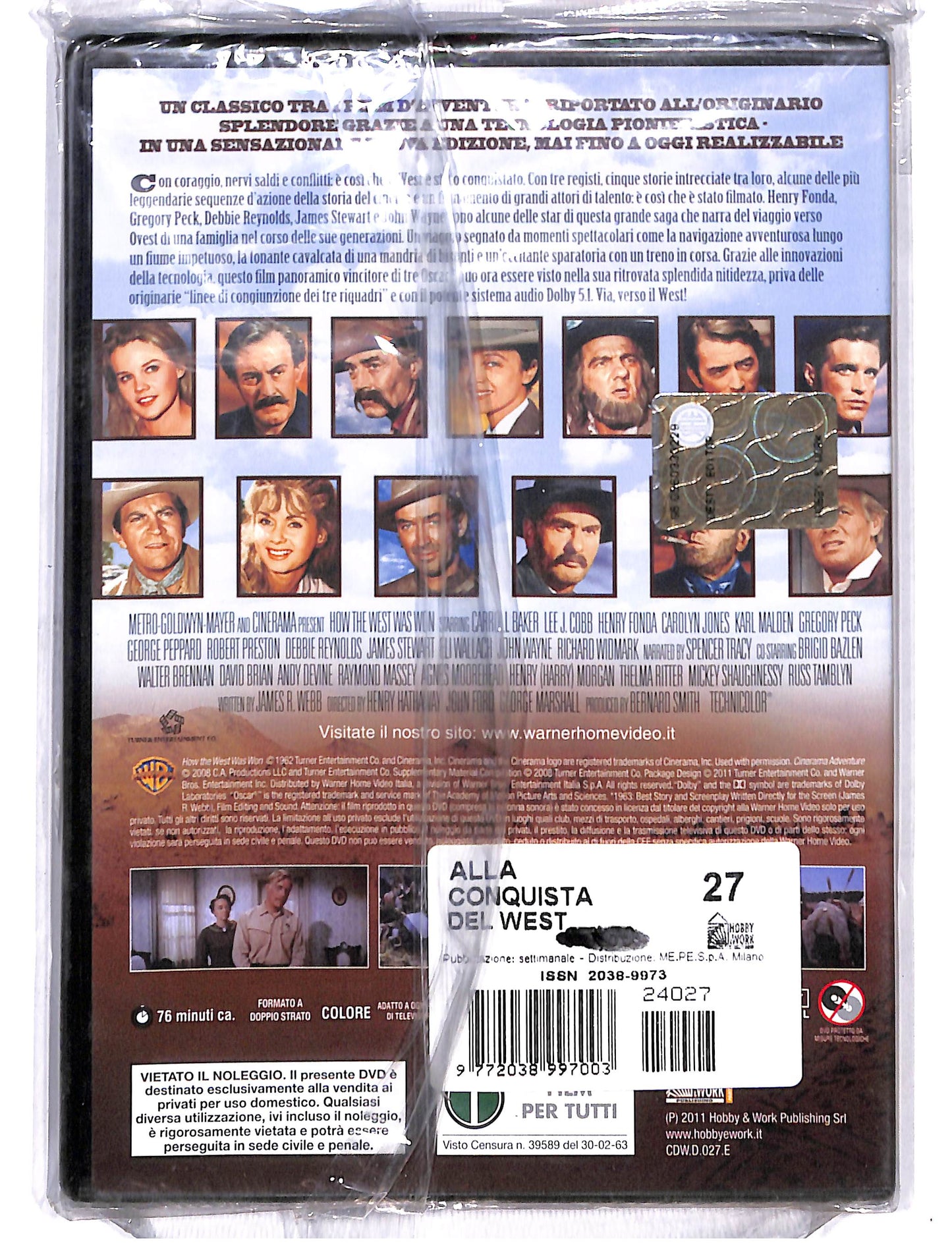 EBOND La Conquista del west parte 2 EDITORIALE DVD DB676849