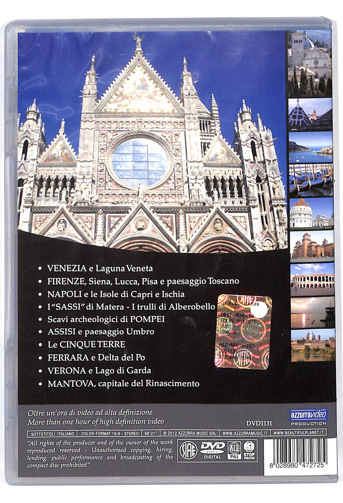 EBOND Le Meraviglie del mondo - Italia DVD DB676855