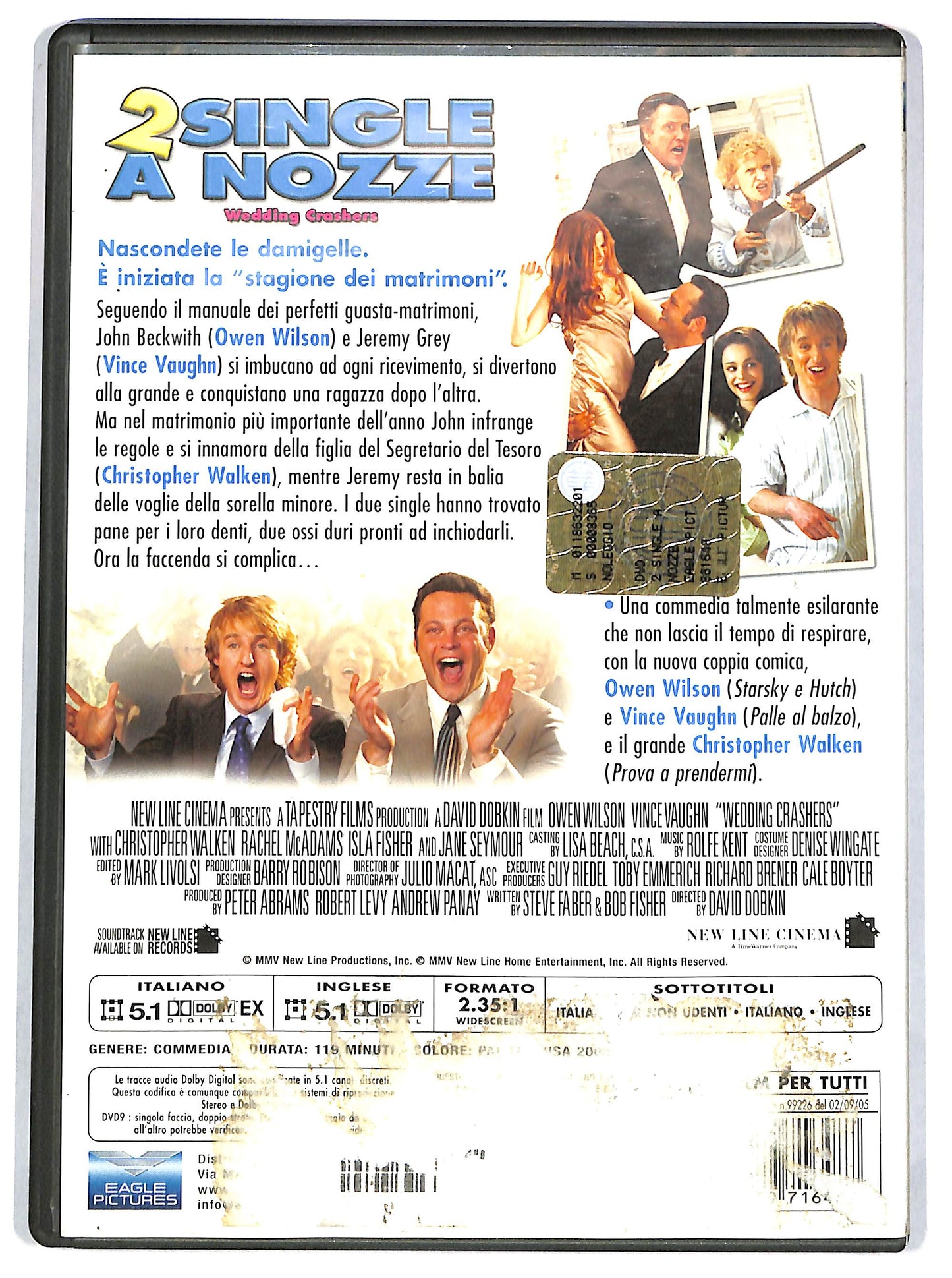 EBOND 2 single a nozze - Wedding Crashers Noleggio DVD DB676963