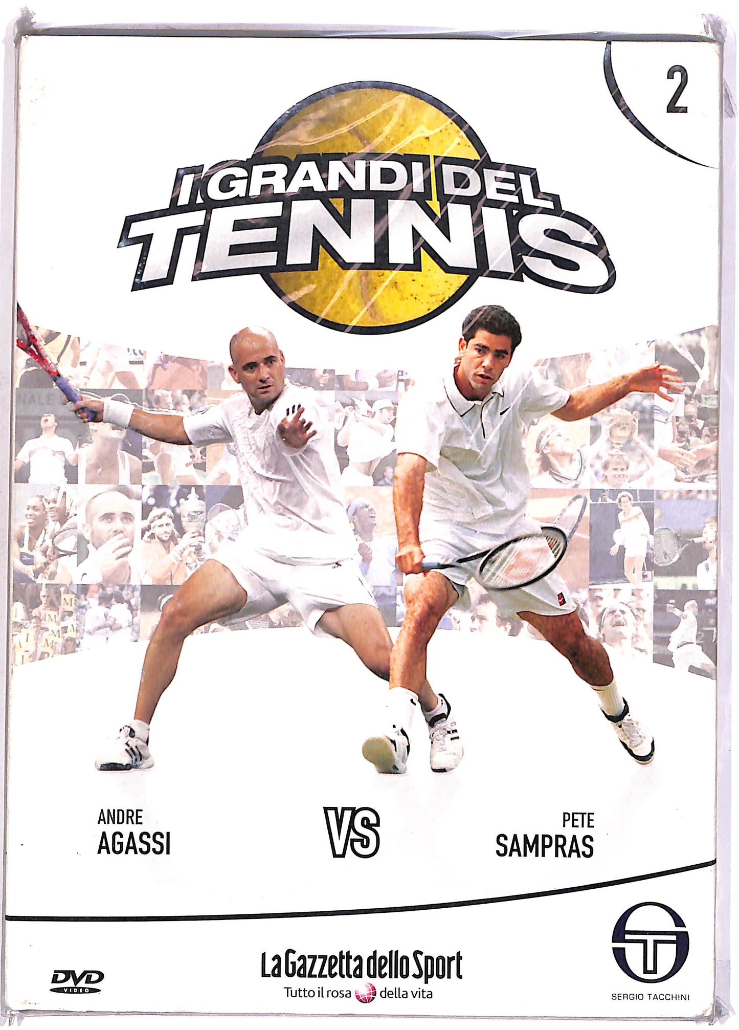 EBOND I grandi del tennis Vol.2 - A. Agassi Vs P. Sampras EDITORIALE DVD DB677128