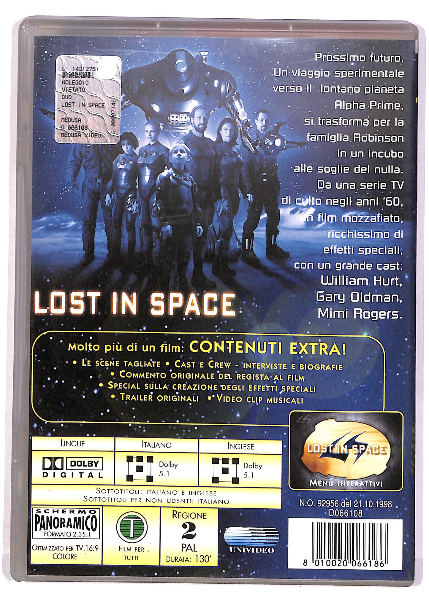 EBOND Lost in Space Perduti nello spazio DVD DB677138