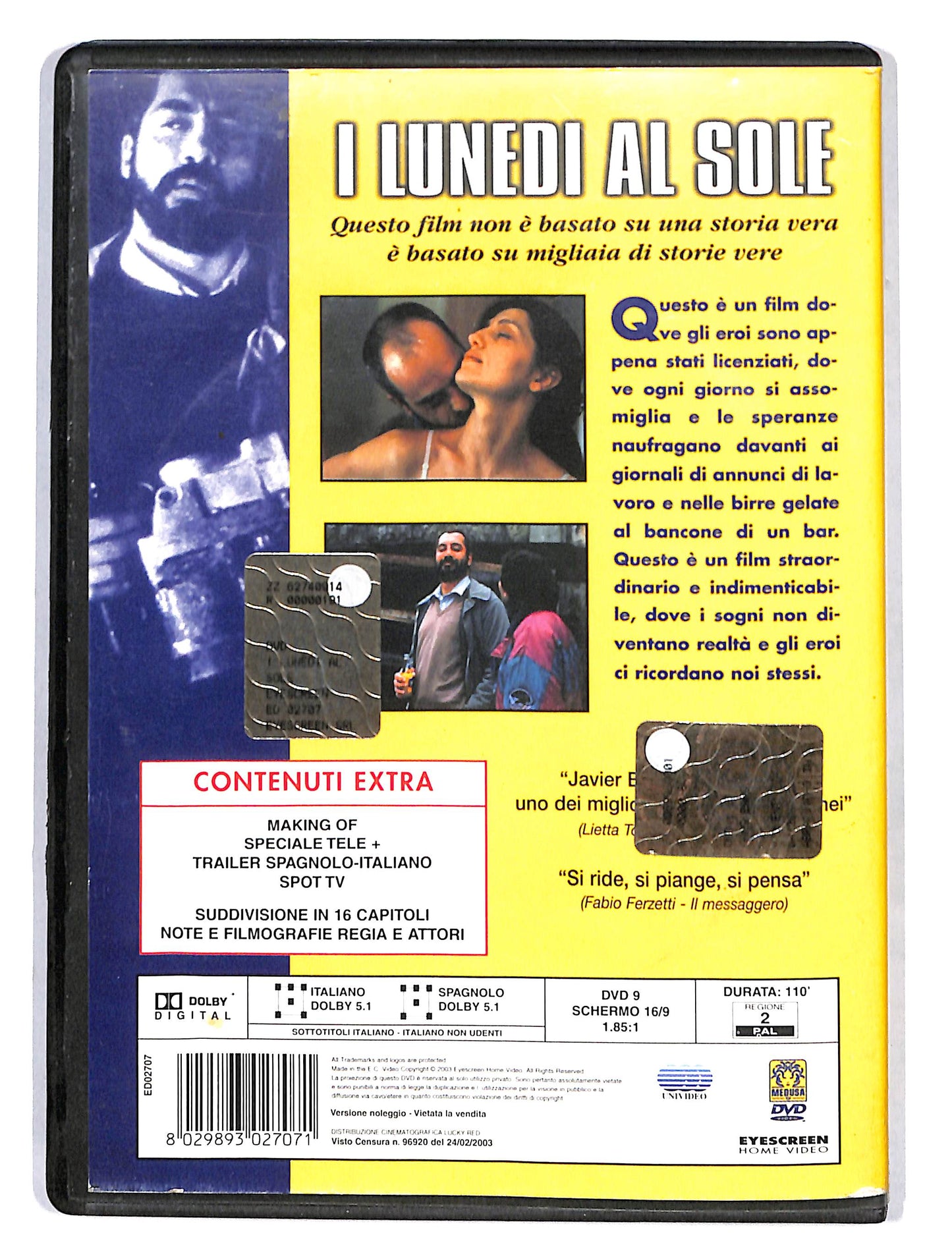 EBOND I Lunedi al sole NOLEGGIO DVD DB677209