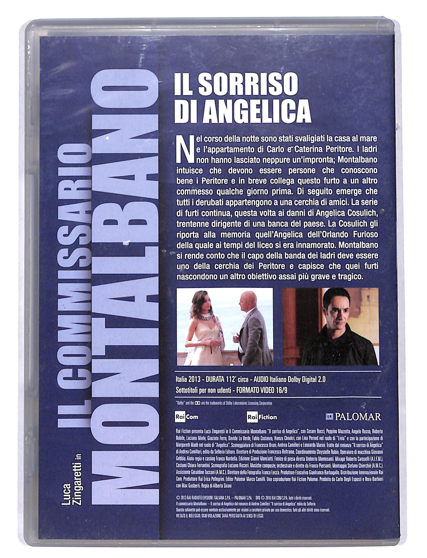 EBOND Il Commissario Montalbano il sorriso di Angelica EDITORIALE DVD DB677224