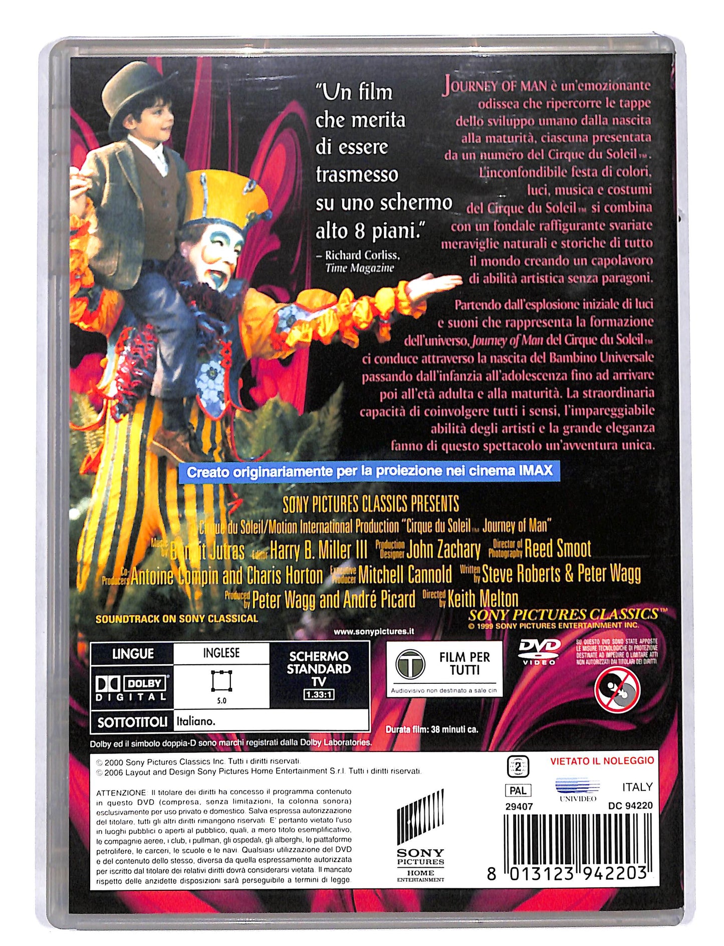 EBOND Journey of Man Edizione Regno Unito DVD DB677228