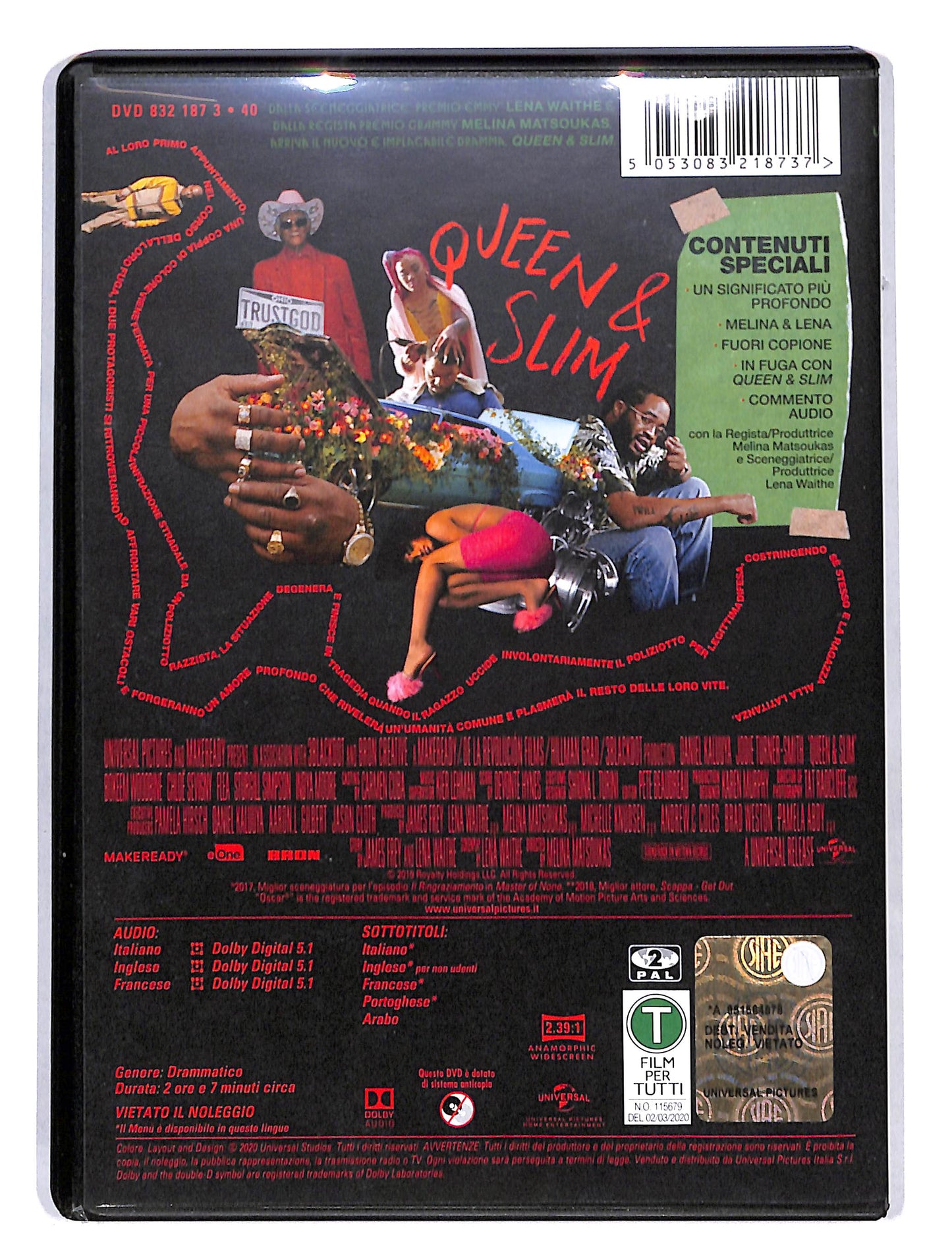 EBOND Queen & Slim DVD DB677229