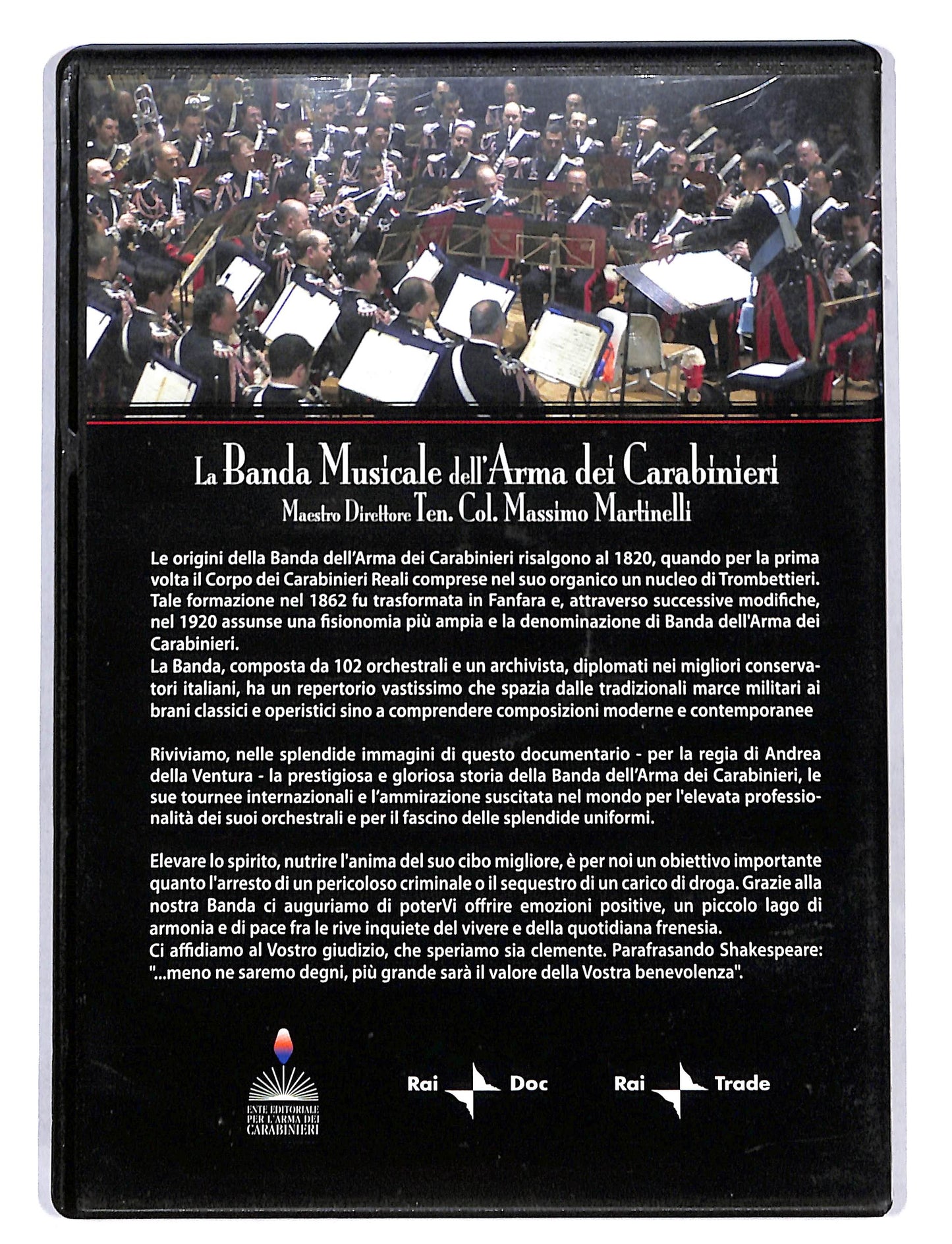 EBOND La Banda Musicale dell'Arma dei Carabinieri EDITORIALE DVD DB677230