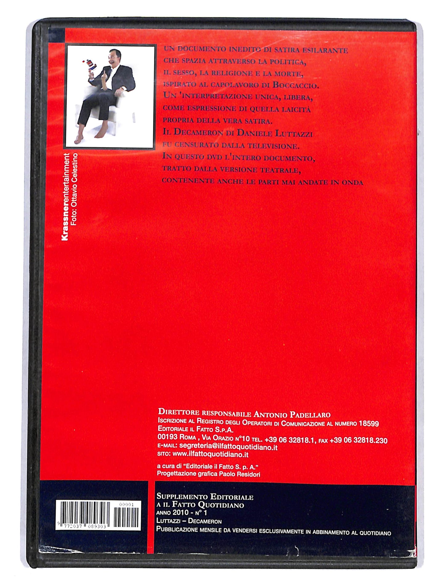 EBOND Luttazzi Decameron EDITORIALE DVD DB677232