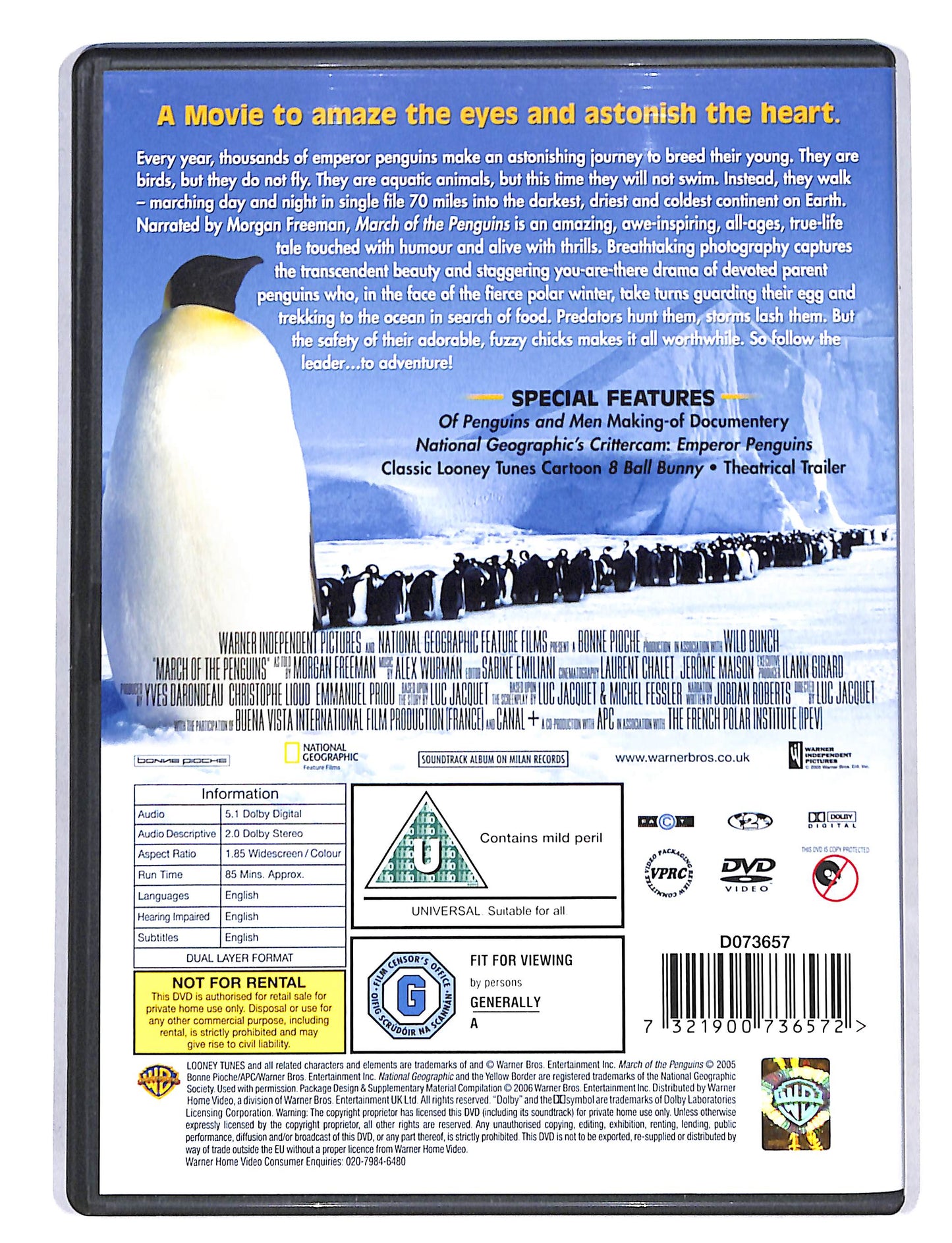 EBOND March of the Penguins Edizione UK DVD DB677239