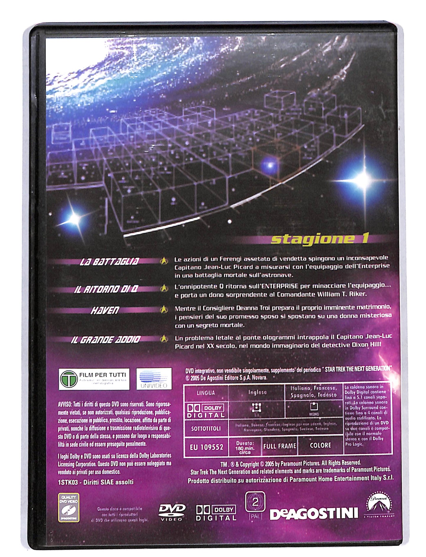 EBOND Star trek the next generation stagione 1 vol.3 DVD DB677248