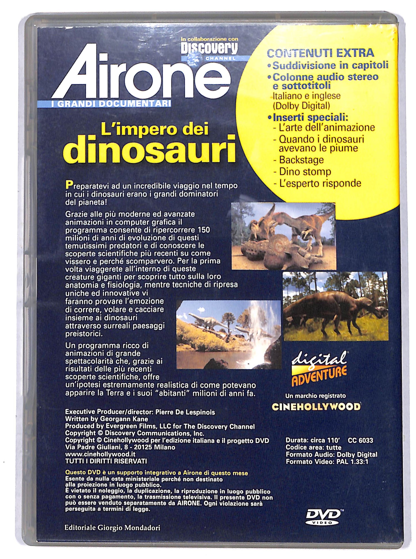 EBOND Airone - L'impero dei dinosauri EDITORIALE DVD DB677250