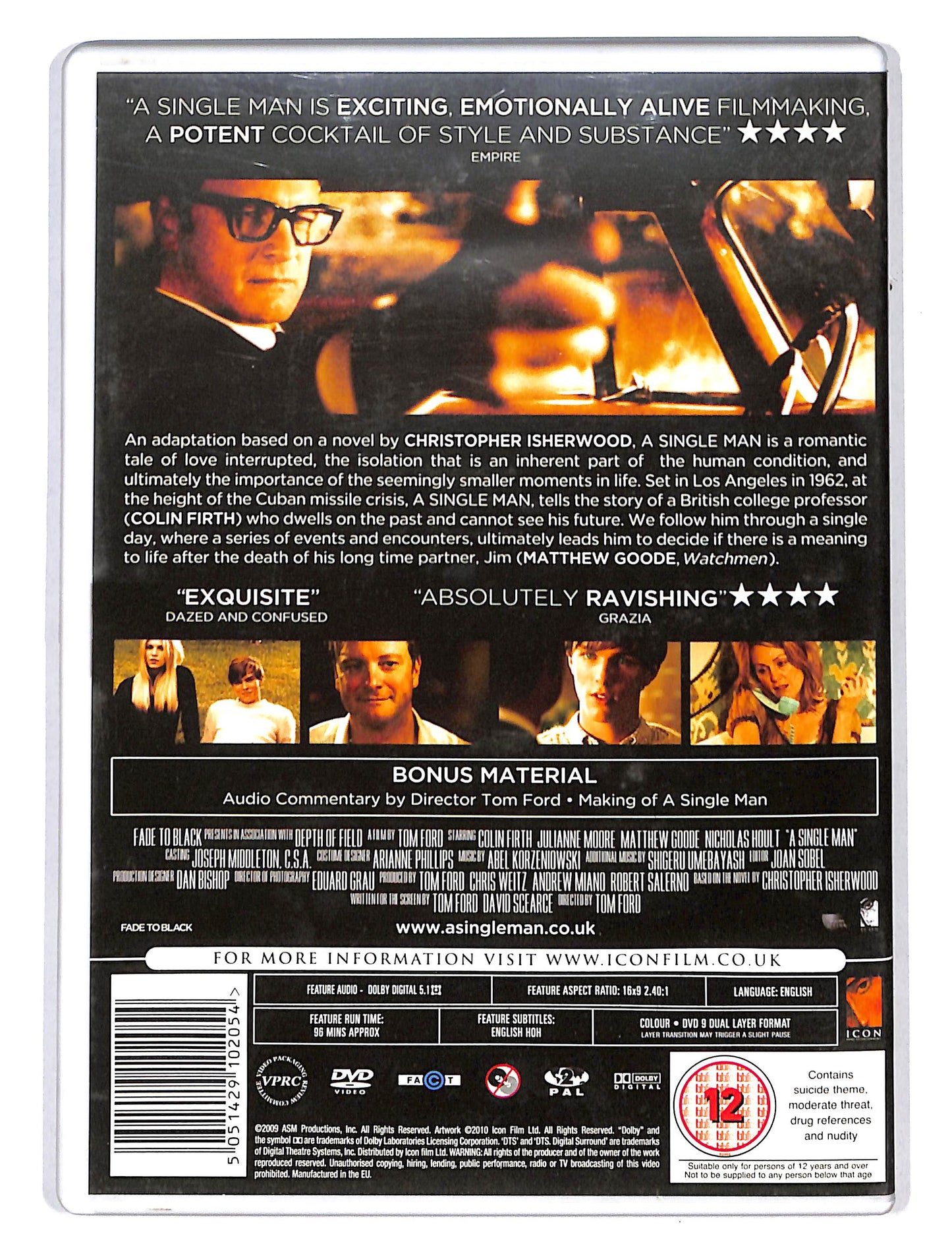 EBOND A Single Man Edizione UK DVD DB677322
