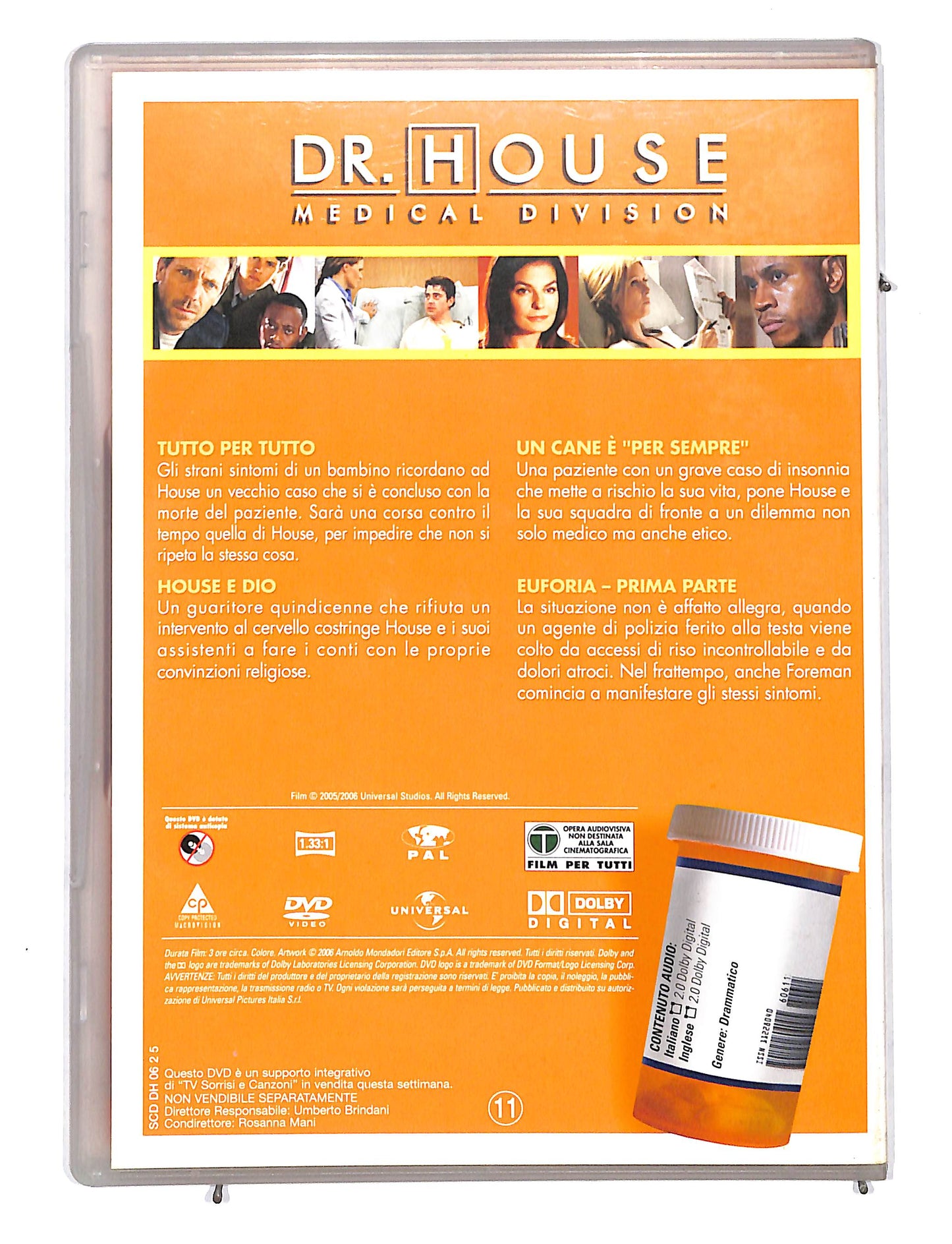 EBOND Dr.House Stagione due disco 5 EDITORIALE DVD DB677337