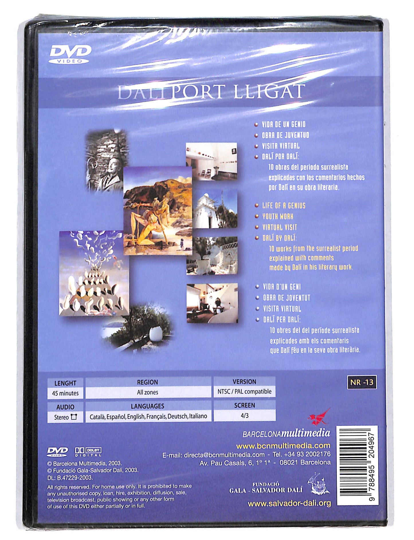 EBOND Dali Port LLigat DVD DB677340