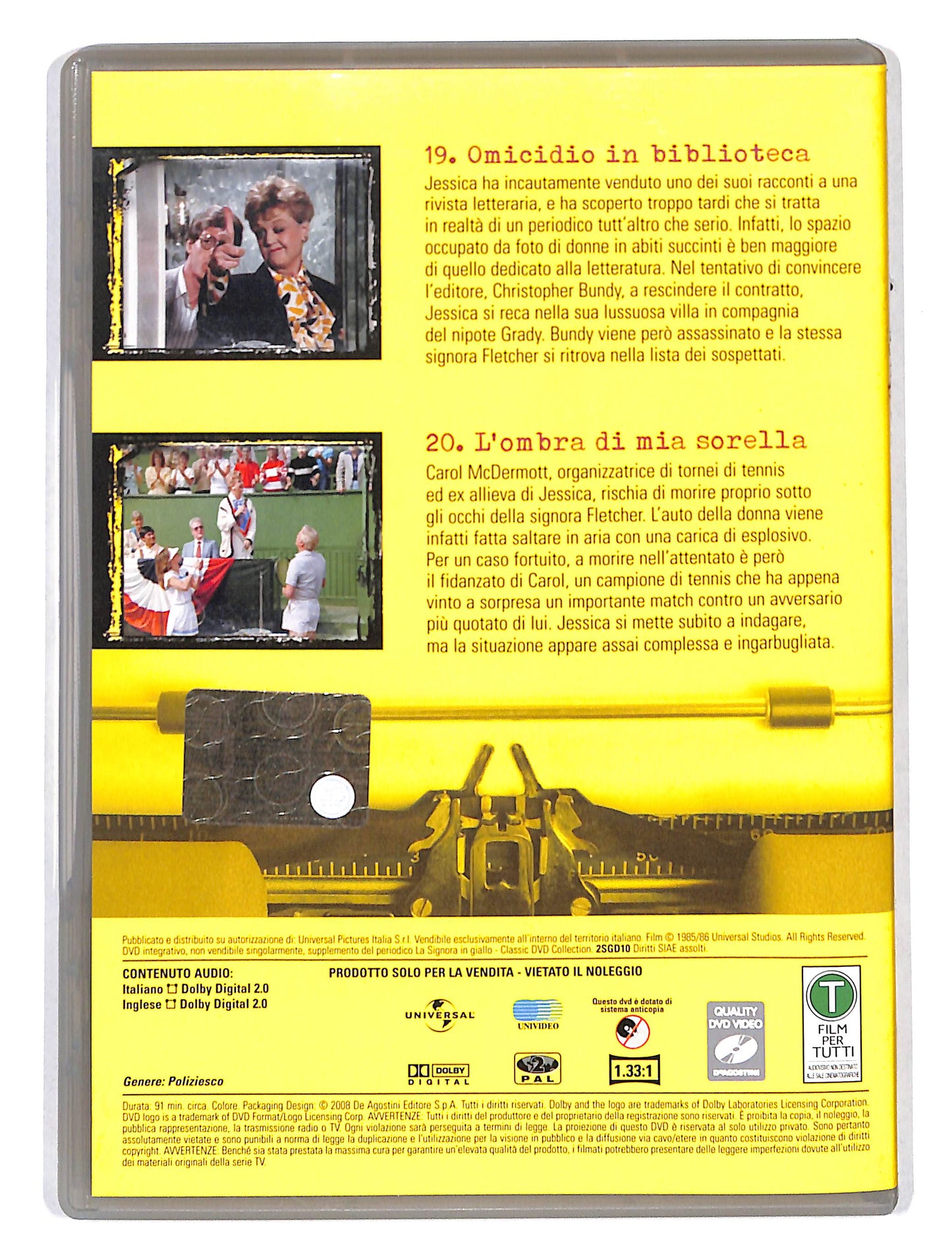 EBOND La signora in giallo stagione 2 episodi 19-20 EDITORIALE DVD DB677361