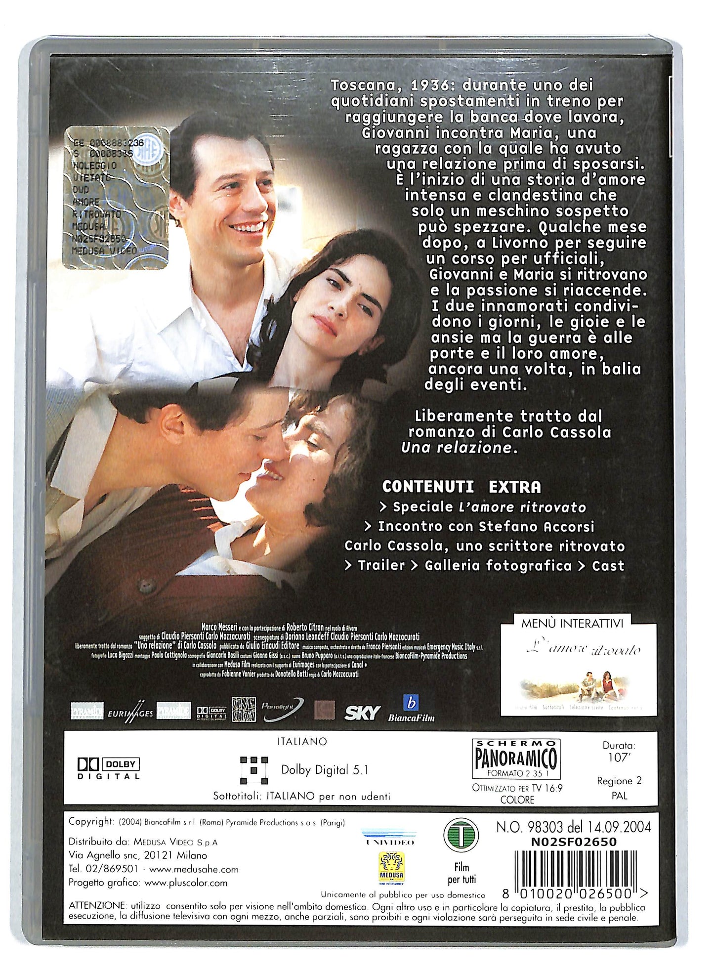 EBOND L'amore ritrovato DVD DB677653