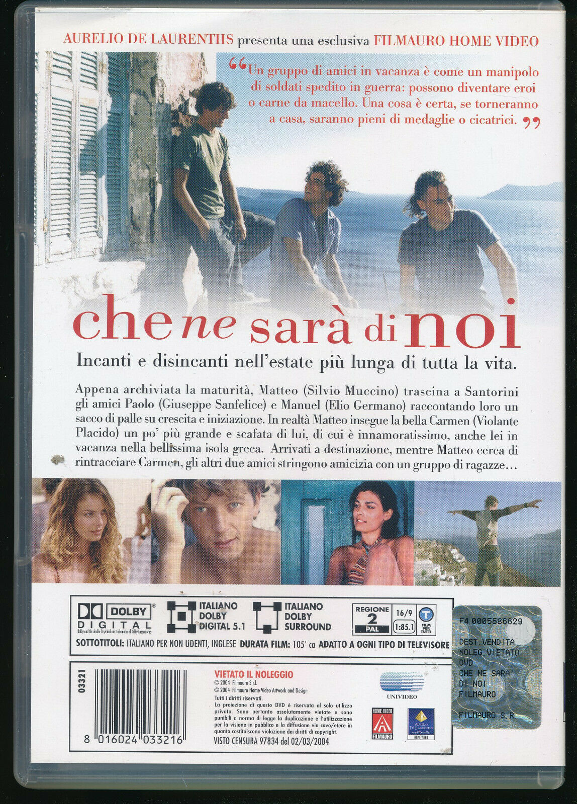 EBOND Che Ne Sara Di Noi DVD DB677657
