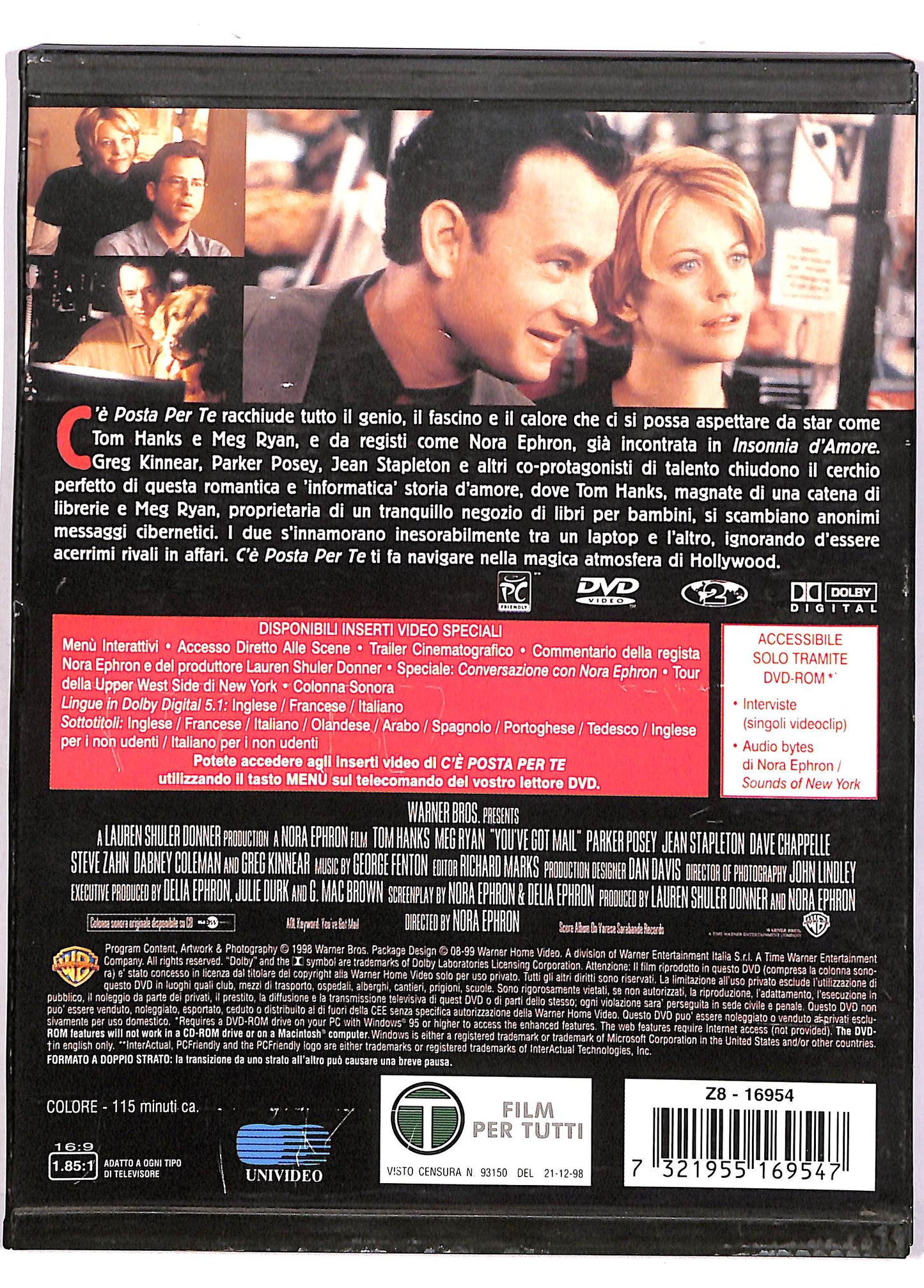 EBOND C'e posta per te SNAPPER NOLEGGIO DVD DB677935