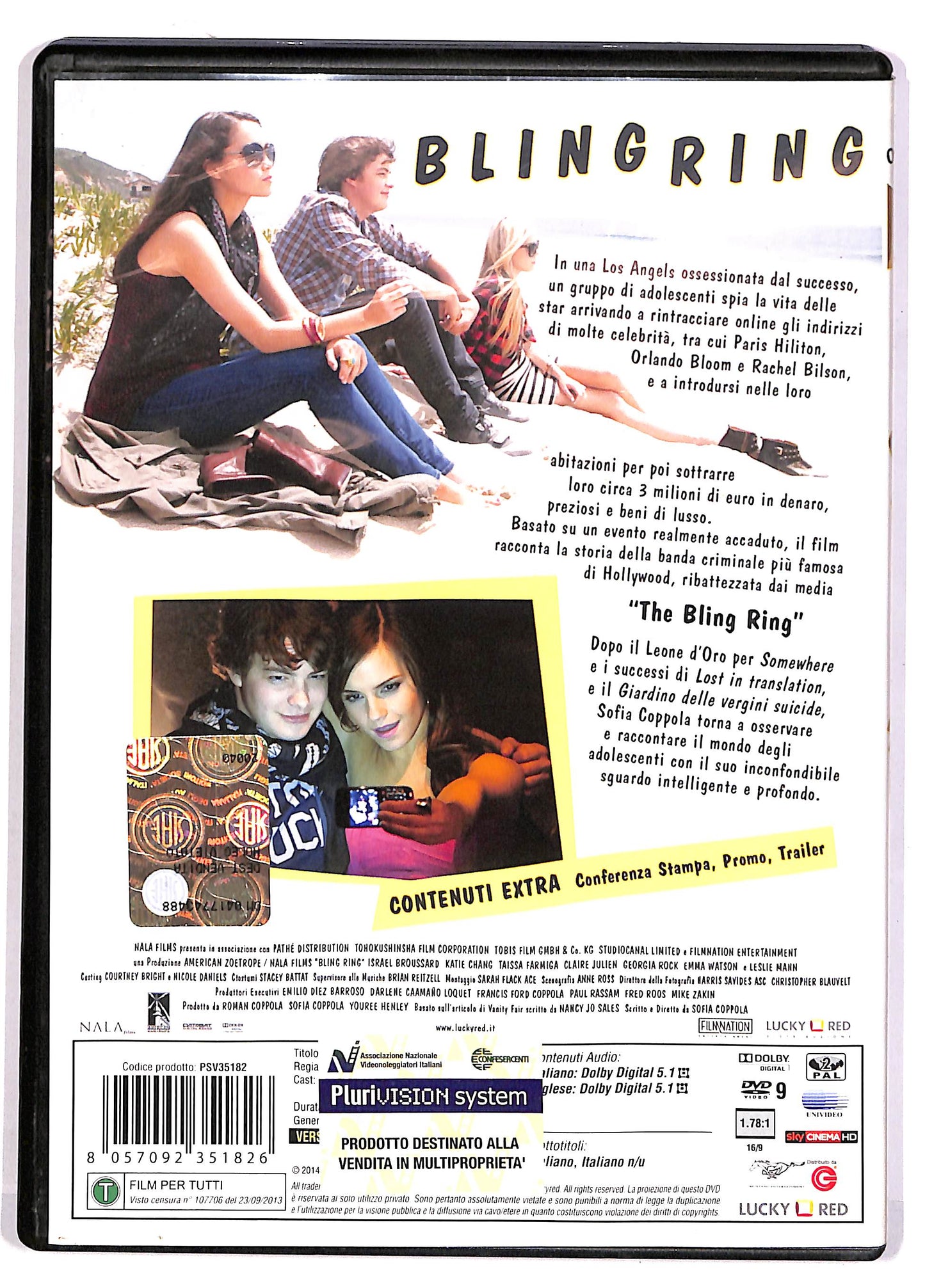 EBOND Bling Ring NOLEGGIO DVD DB677939