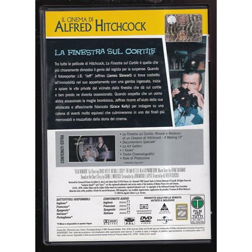 EBOND La Finestra Sul Cortile Di Alfred Hitchcock Editoriale DVD DB678320
