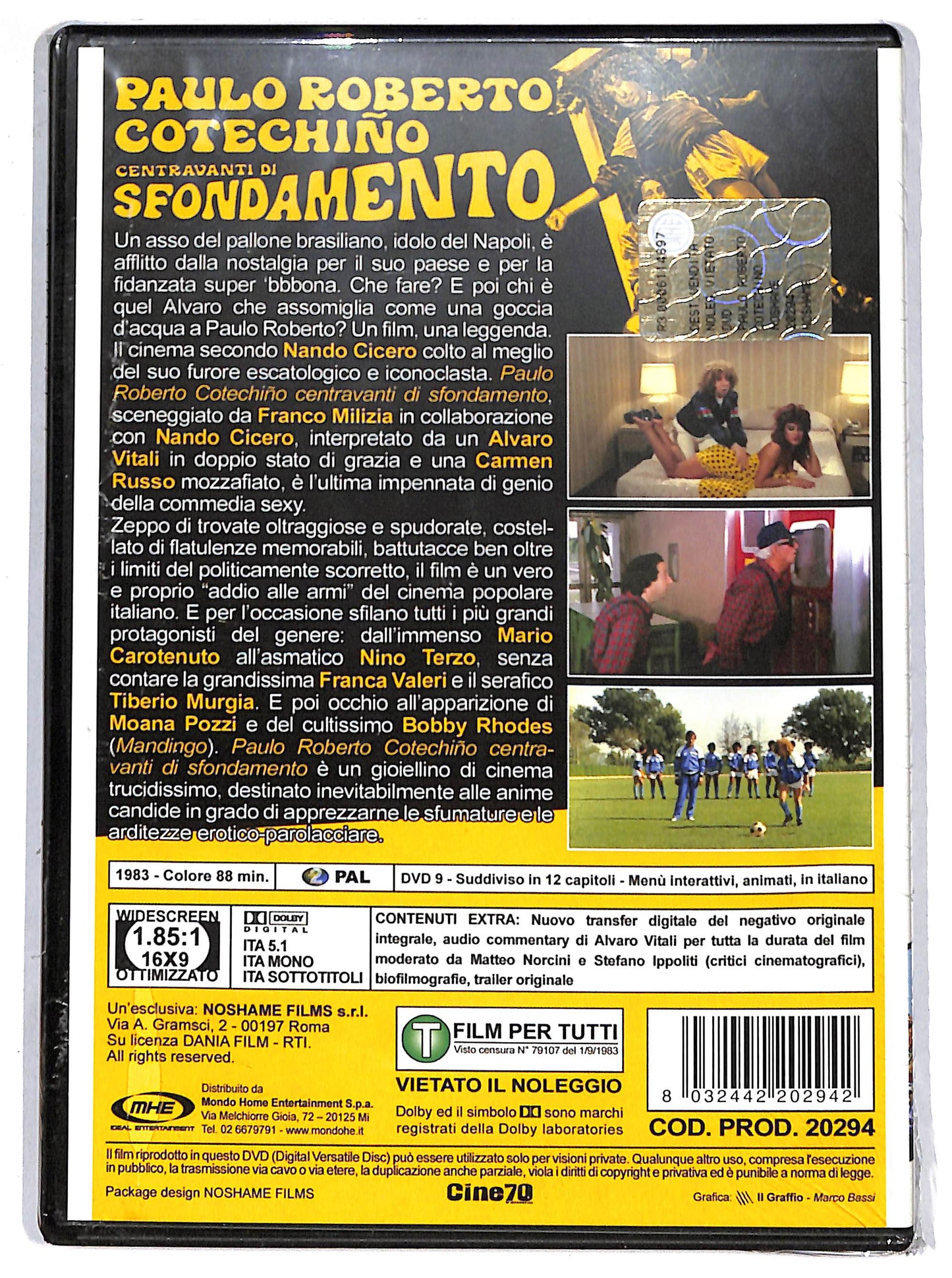 EBOND centravanti di sfondamento DVD DB678333