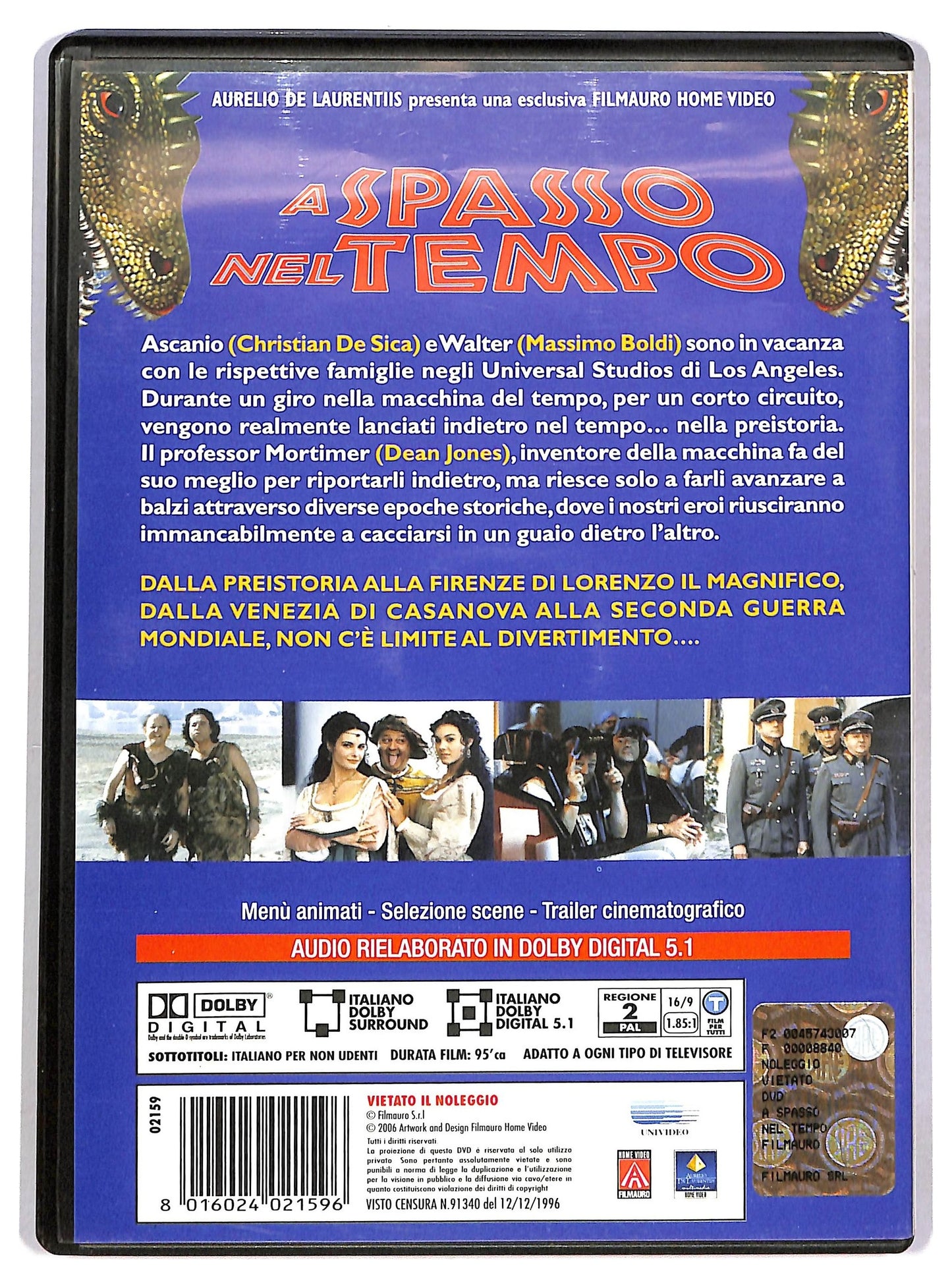 EBOND A spasso nel tempo DVD DB678618