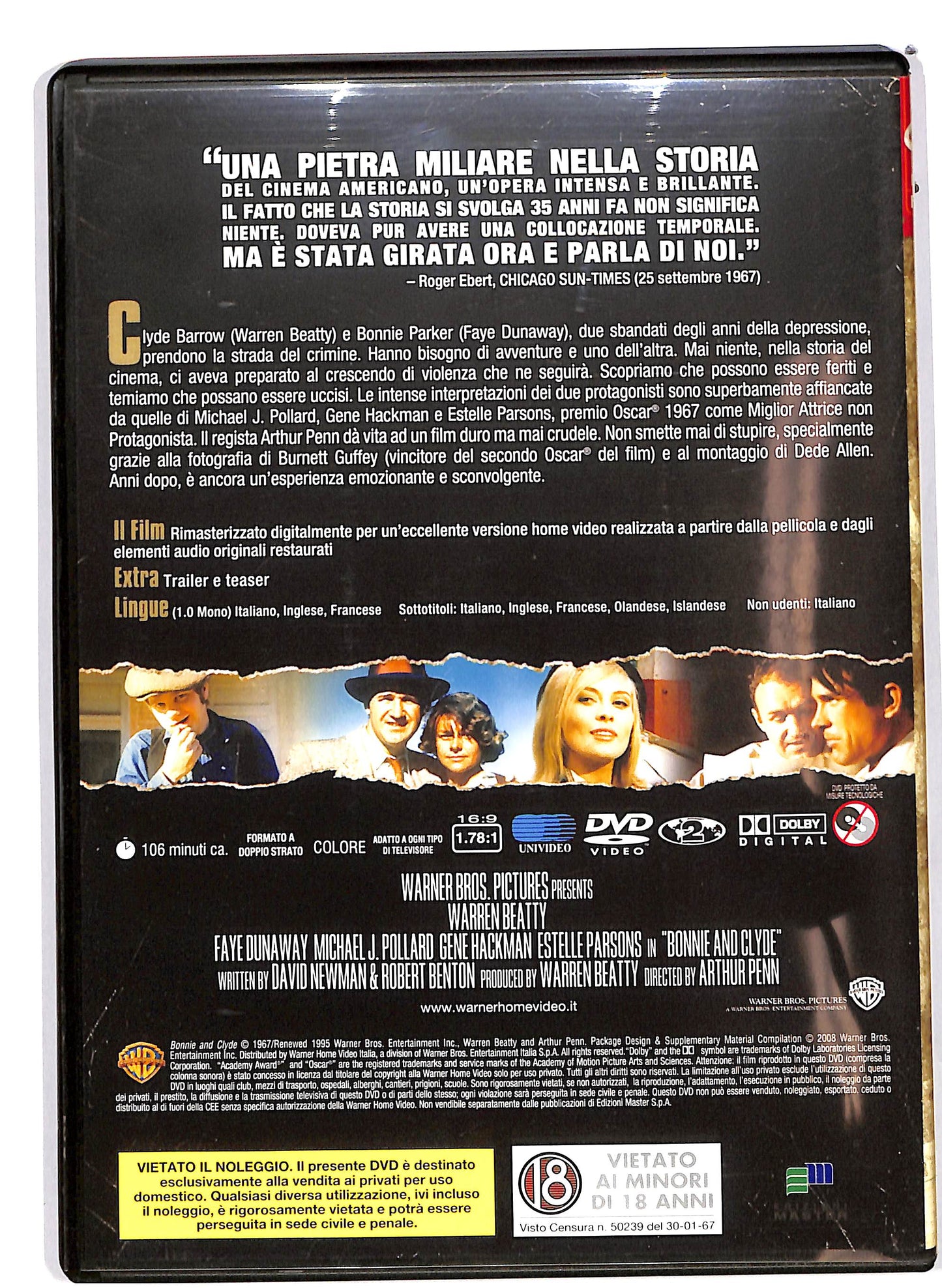 EBOND Gangster Story EDITORIALE DVD DB678756
