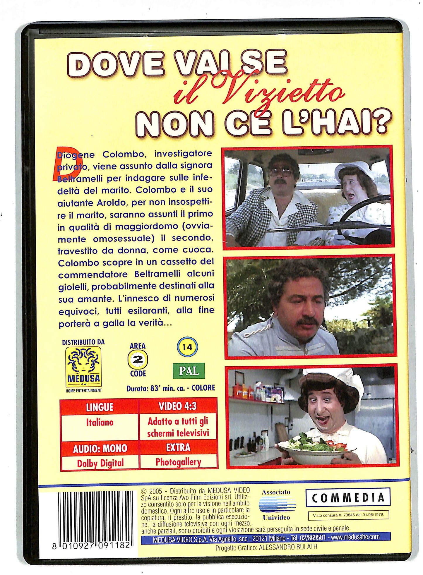 EBOND Dove Vai Se Il Vizietto Non Ce L'hai? DVD DB679237