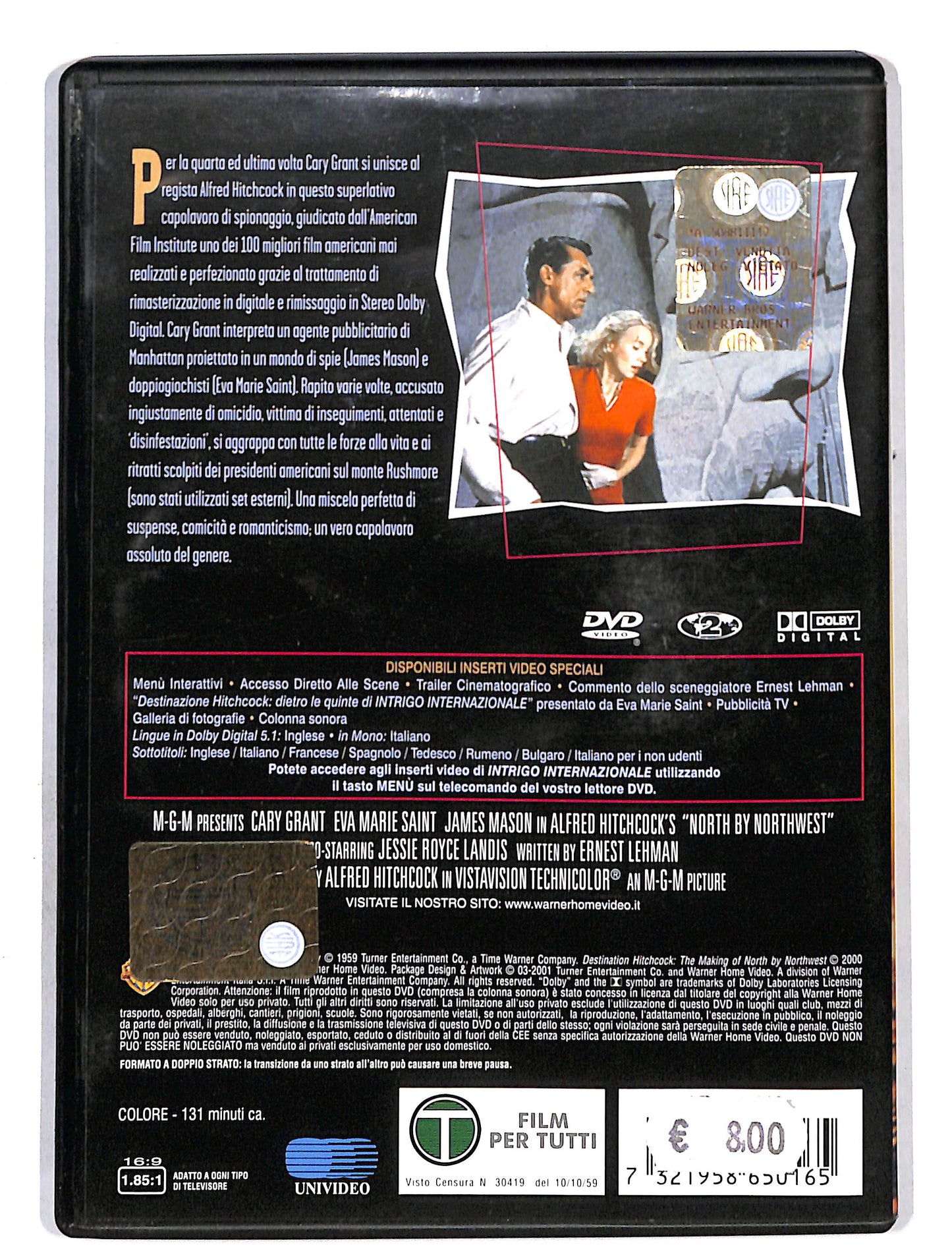EBOND Intrigo Internazionale DVD DB679247