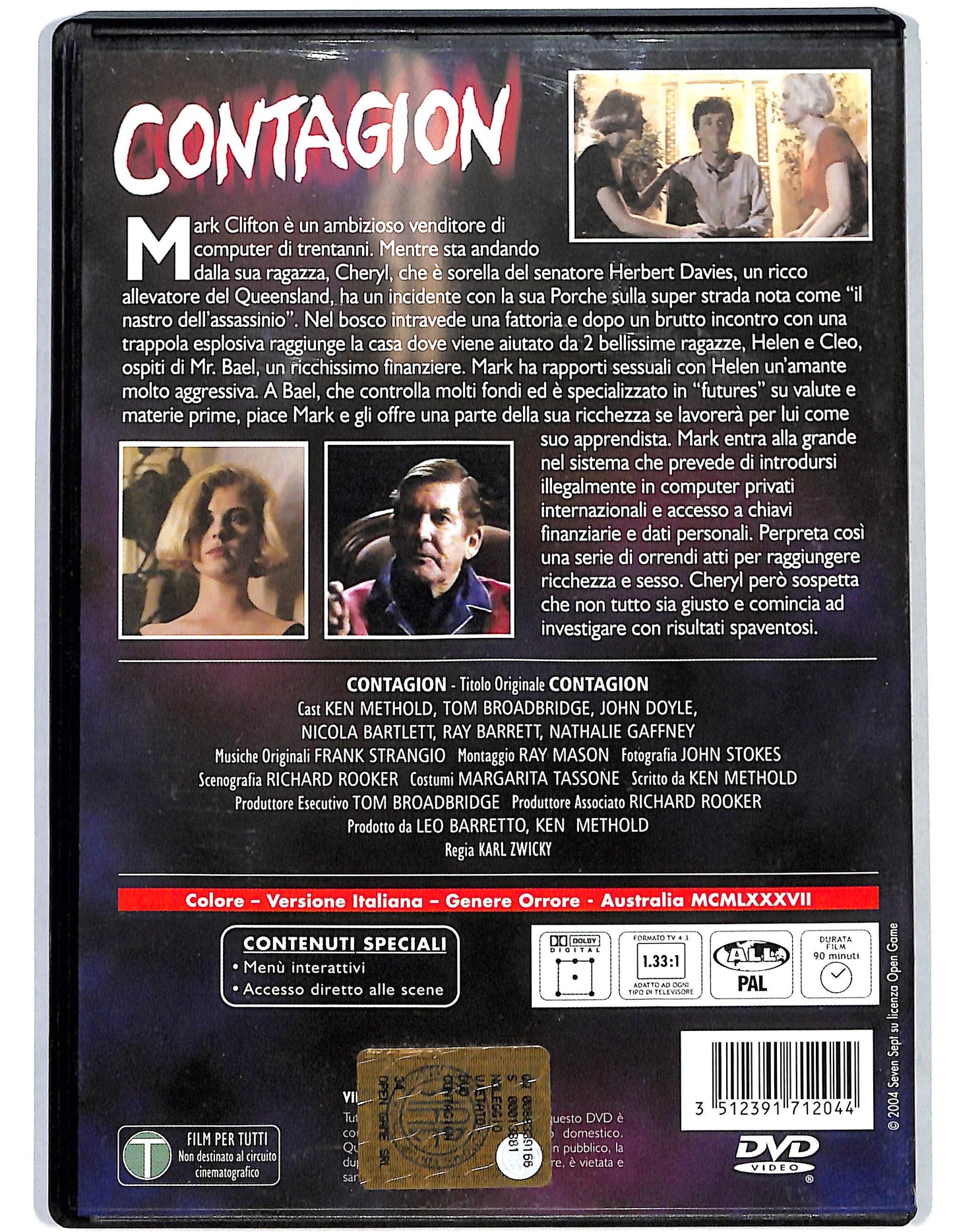 EBOND Contagion DVD DB679446