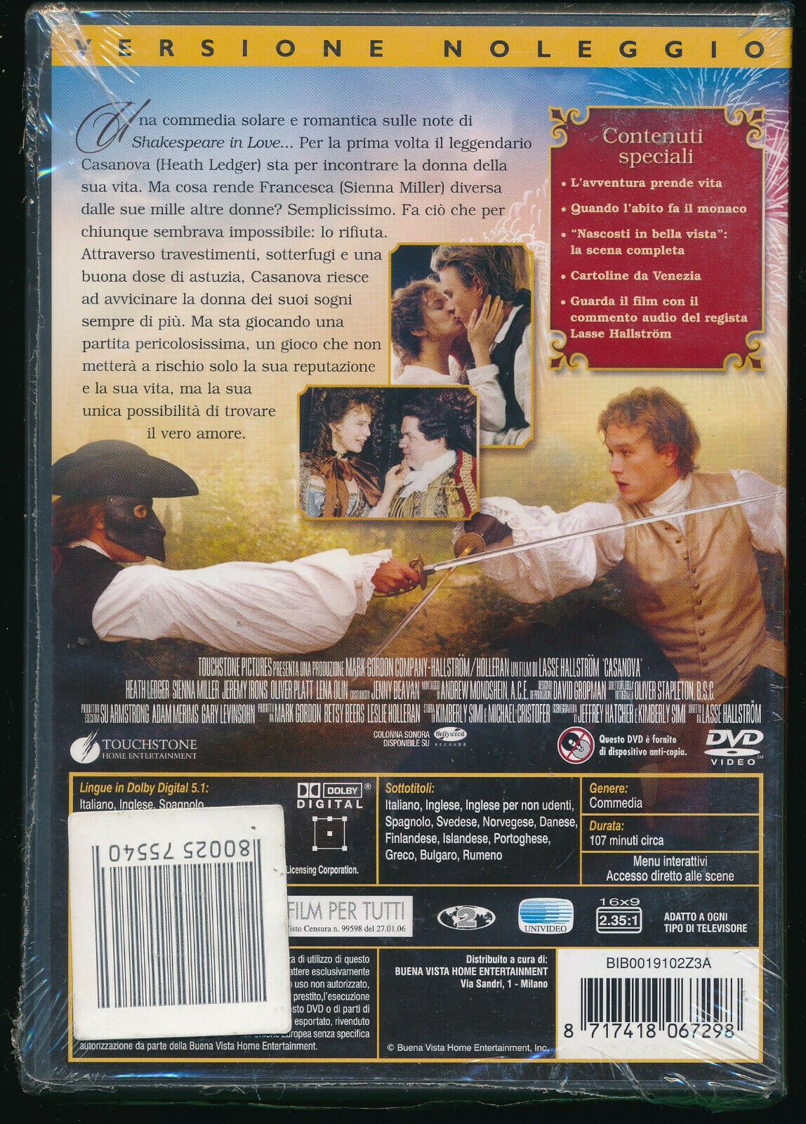 EBOND Casanova Ex Noleggio DVD DB679656
