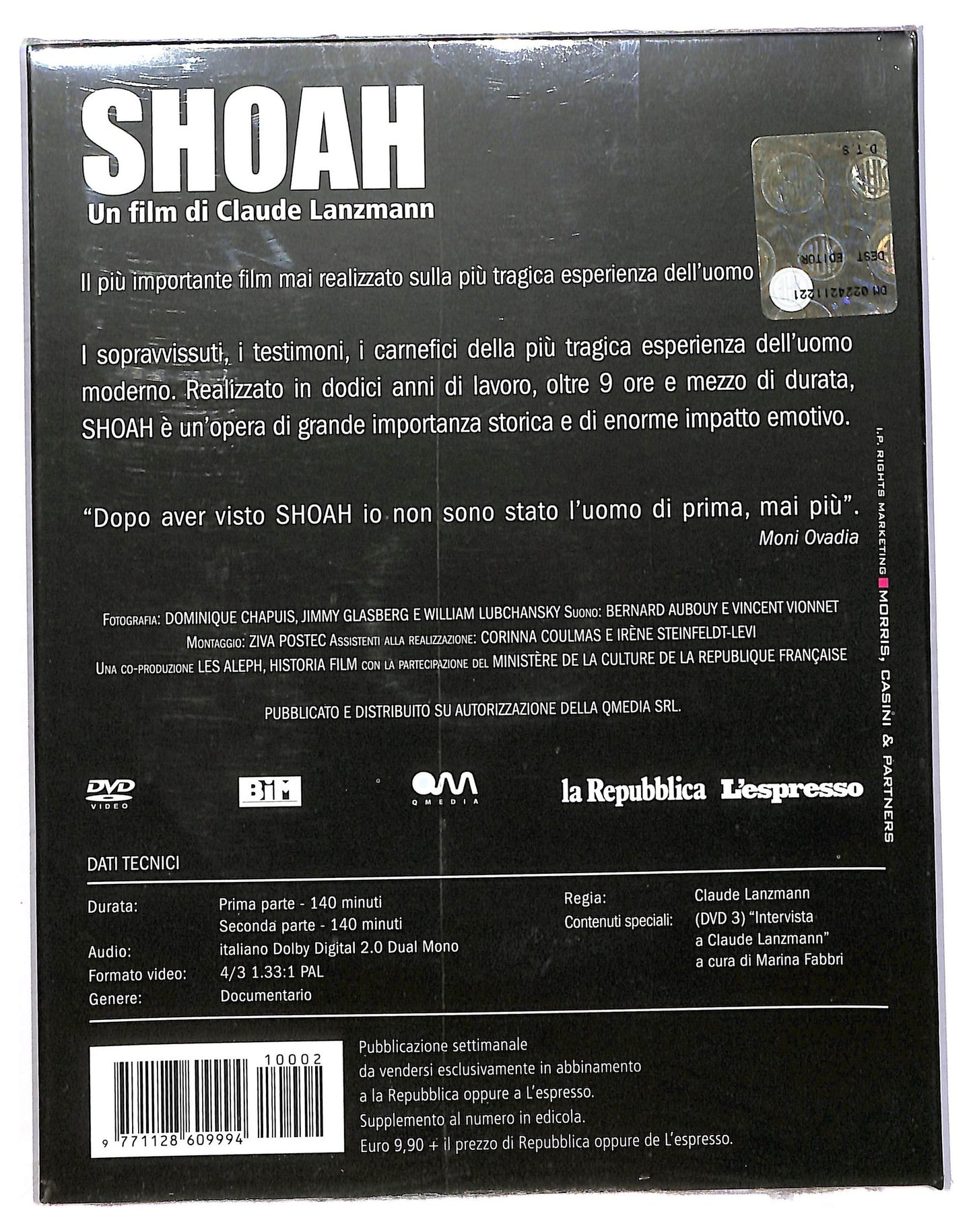 EBOND Secondo Periodo Shoah EDITORIALE Digipack DVD DB679808