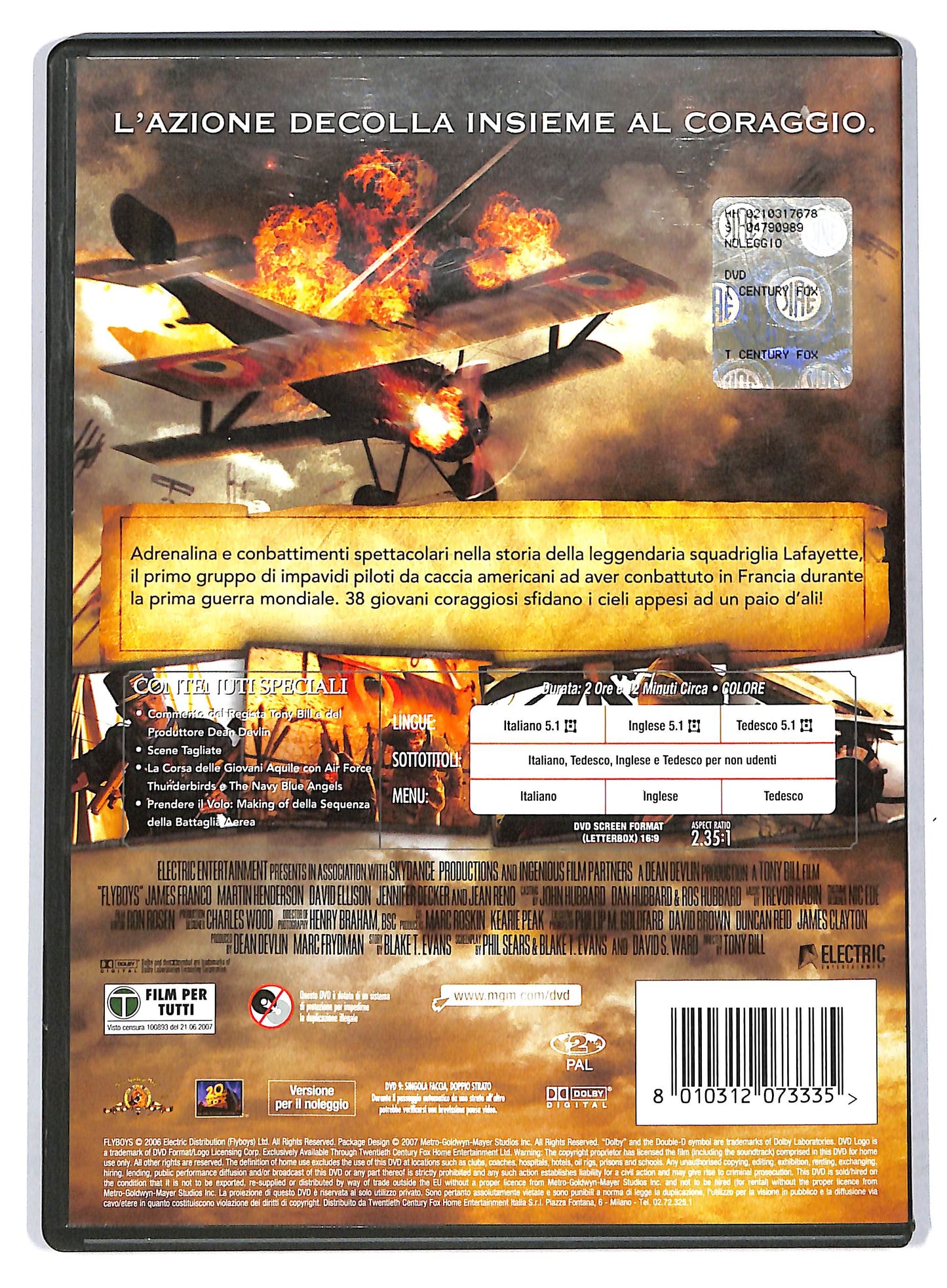 EBOND Giovani aquile - Flyboys DVD DB679922