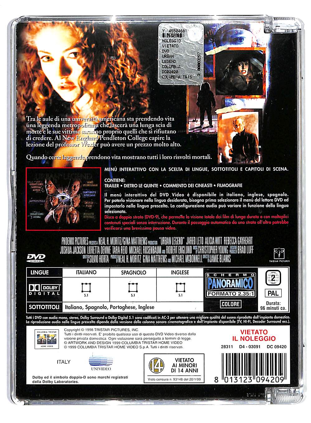EBOND Urban Legend SJB DVD DB679946