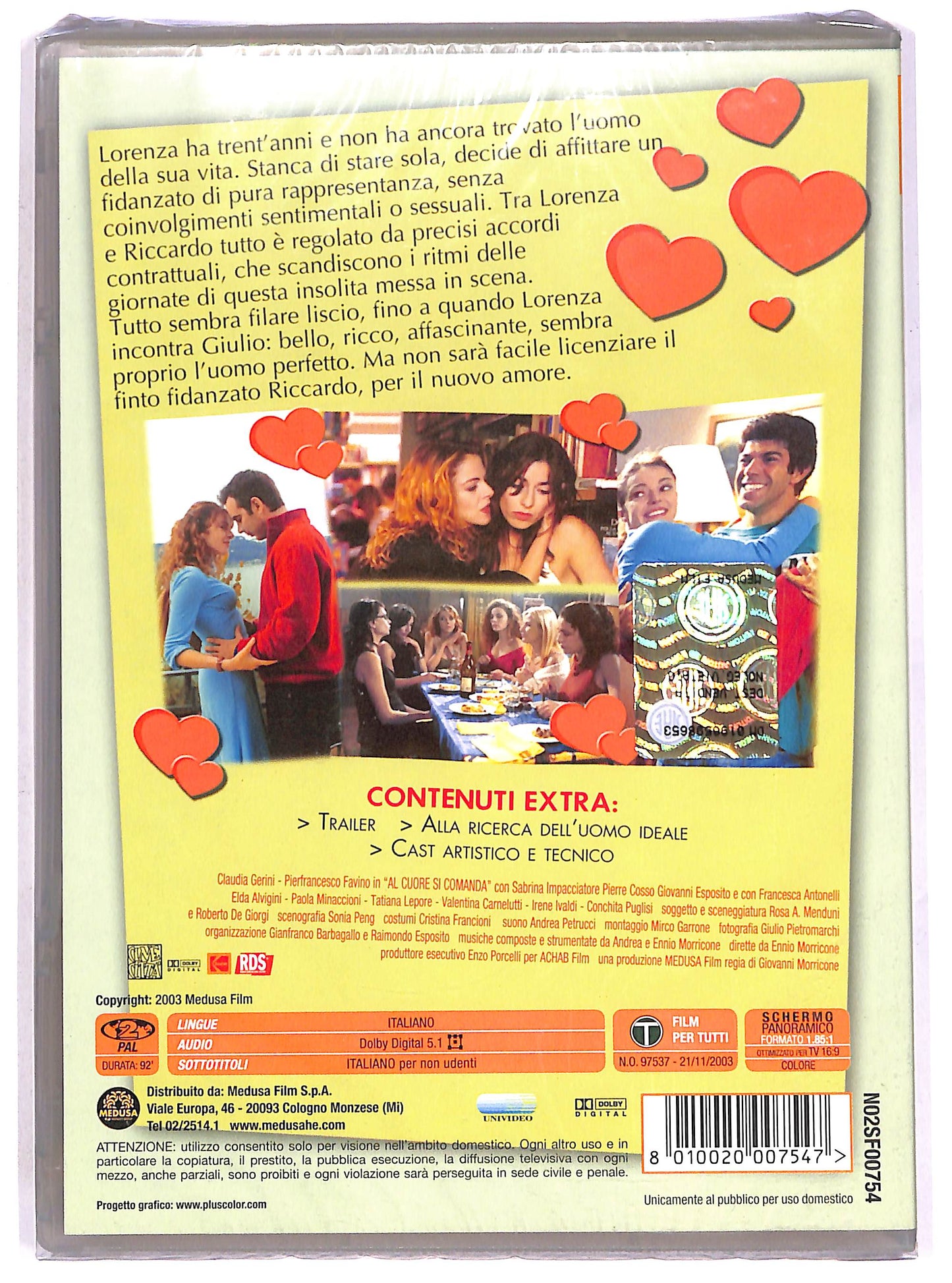 EBOND Al cuore si comanda DVD DB680107