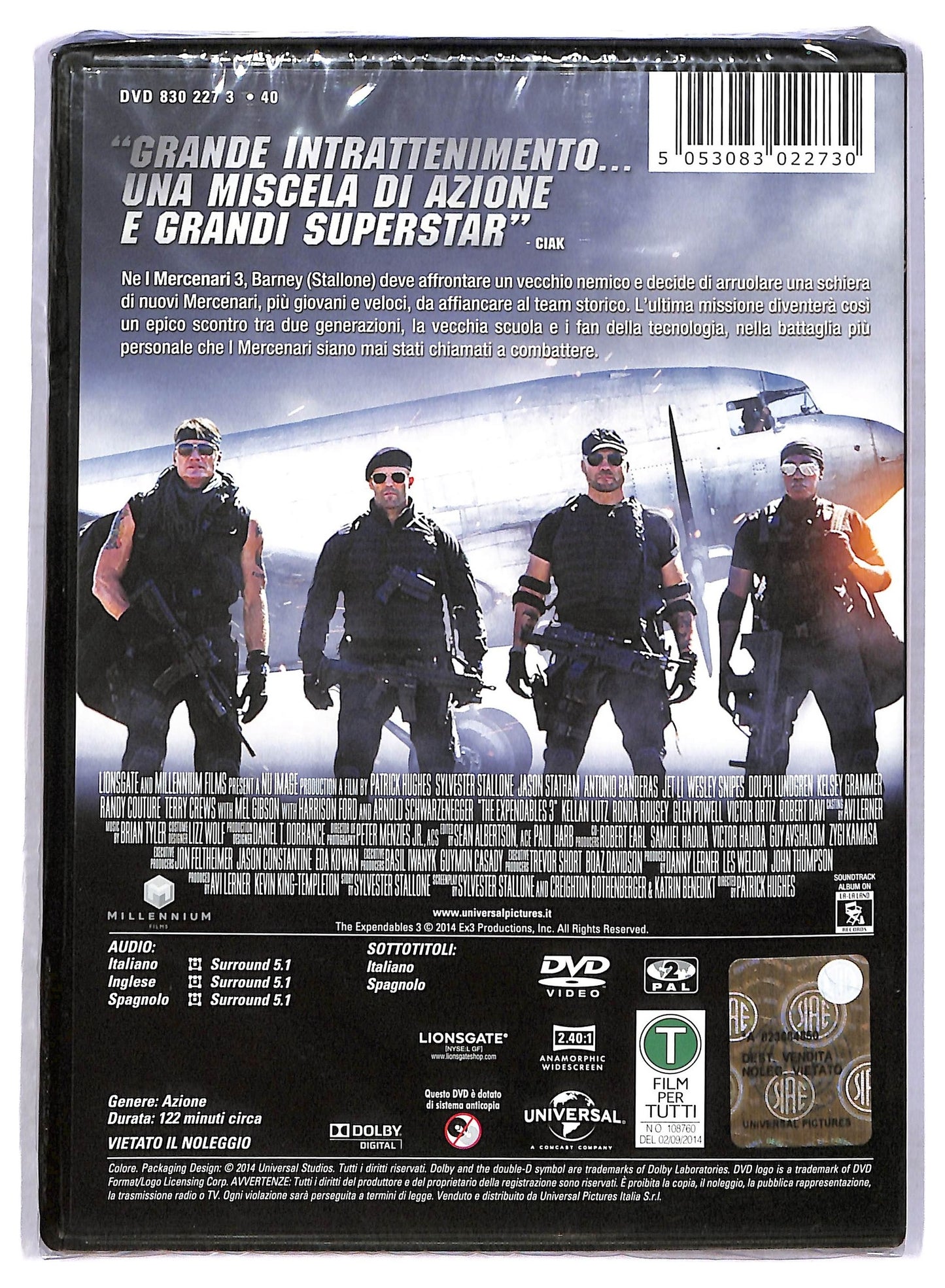 EBOND I mercenari 3 DVD DB680130