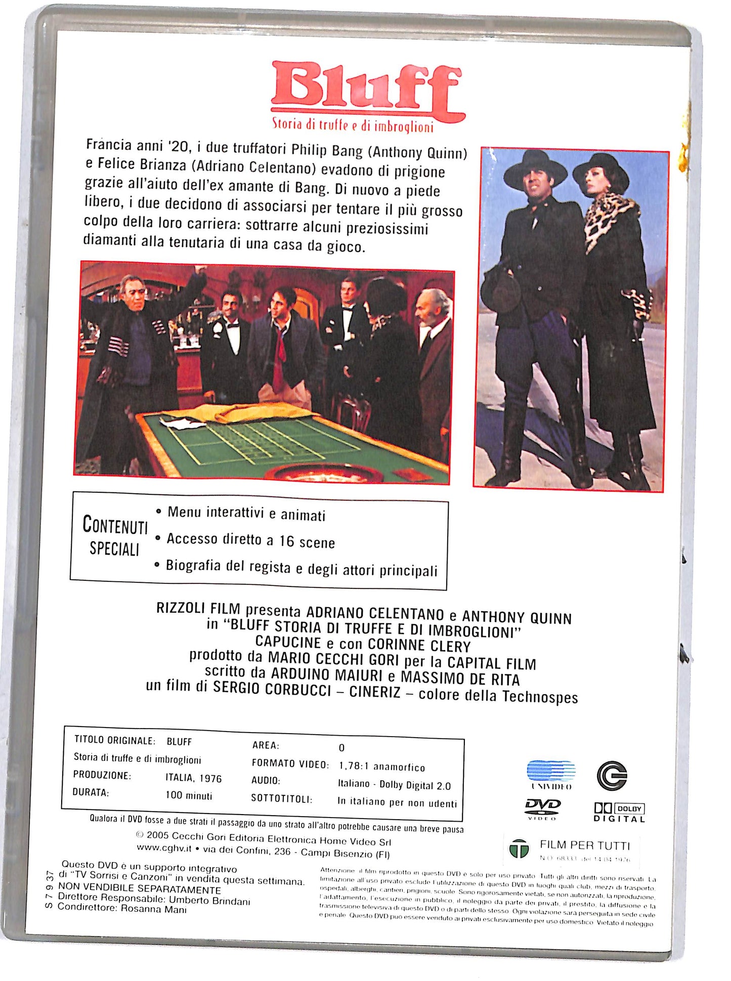 EBOND Bluff - Storia di truffe e di imbroglioni EDITORIALE DVD DB680139