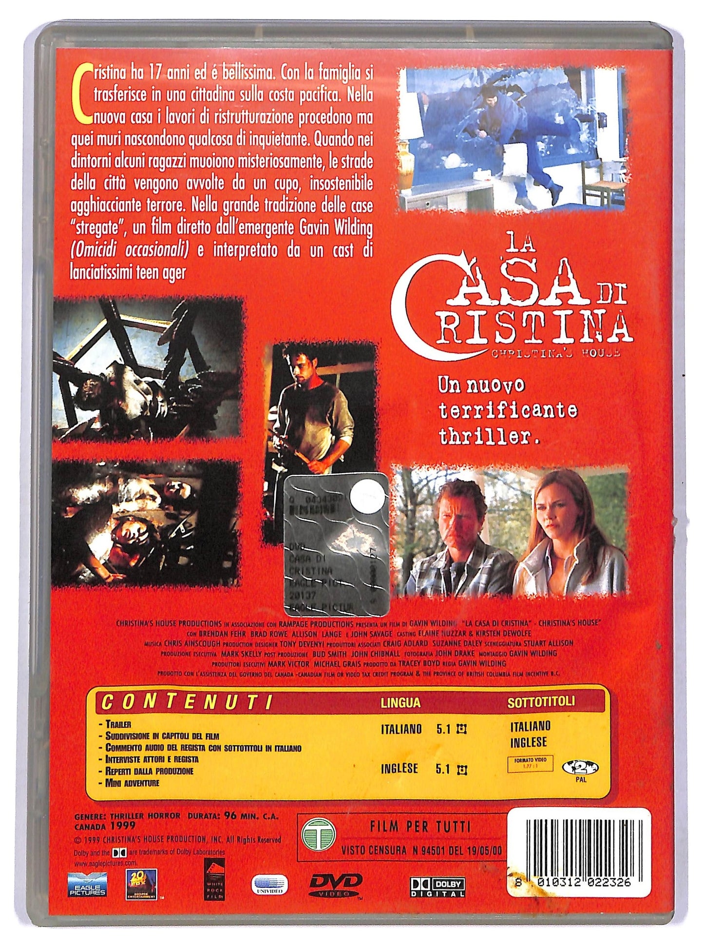 EBOND La casa di Cristina DVD DB680242